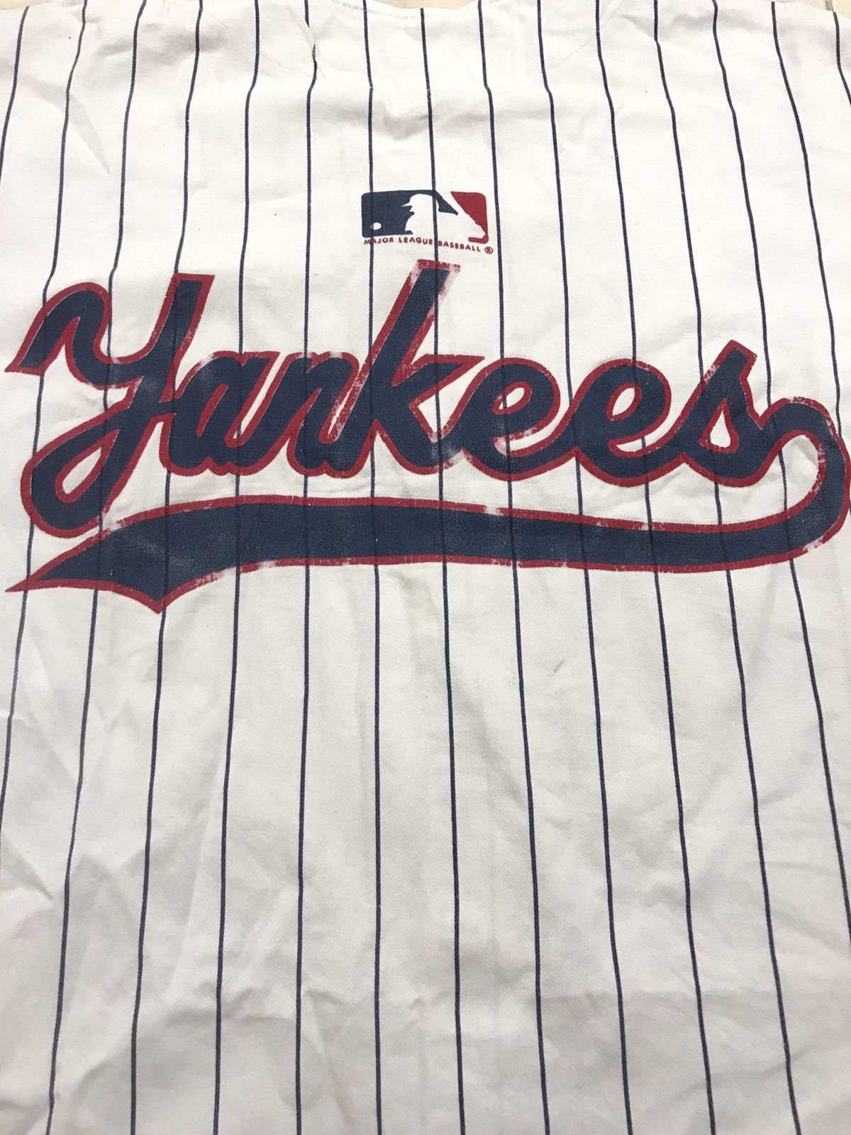 MLB × New York Yankees Vintage New York Yankees Jersey MLB Baseball Streetwear Size US L / EU 52-54 / 3 - 6 Thumbnail