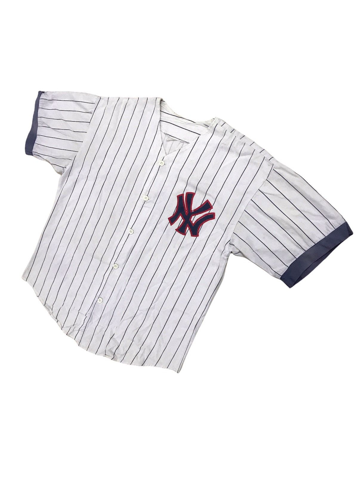 MLB × New York Yankees Vintage New York Yankees Jersey MLB Baseball Streetwear Size US L / EU 52-54 / 3 - 2 Thumbnail