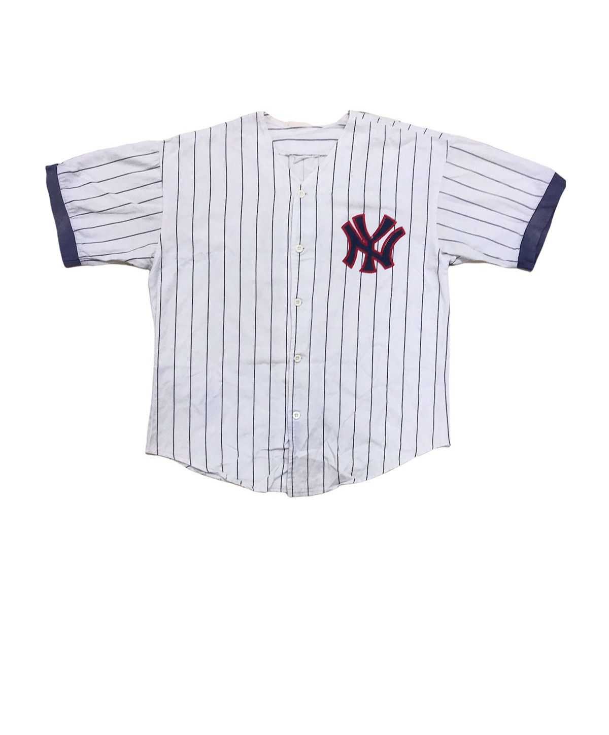 MLB × New York Yankees Vintage New York Yankees Jersey MLB Baseball Streetwear Size US L / EU 52-54 / 3 - 1 Thumbnail