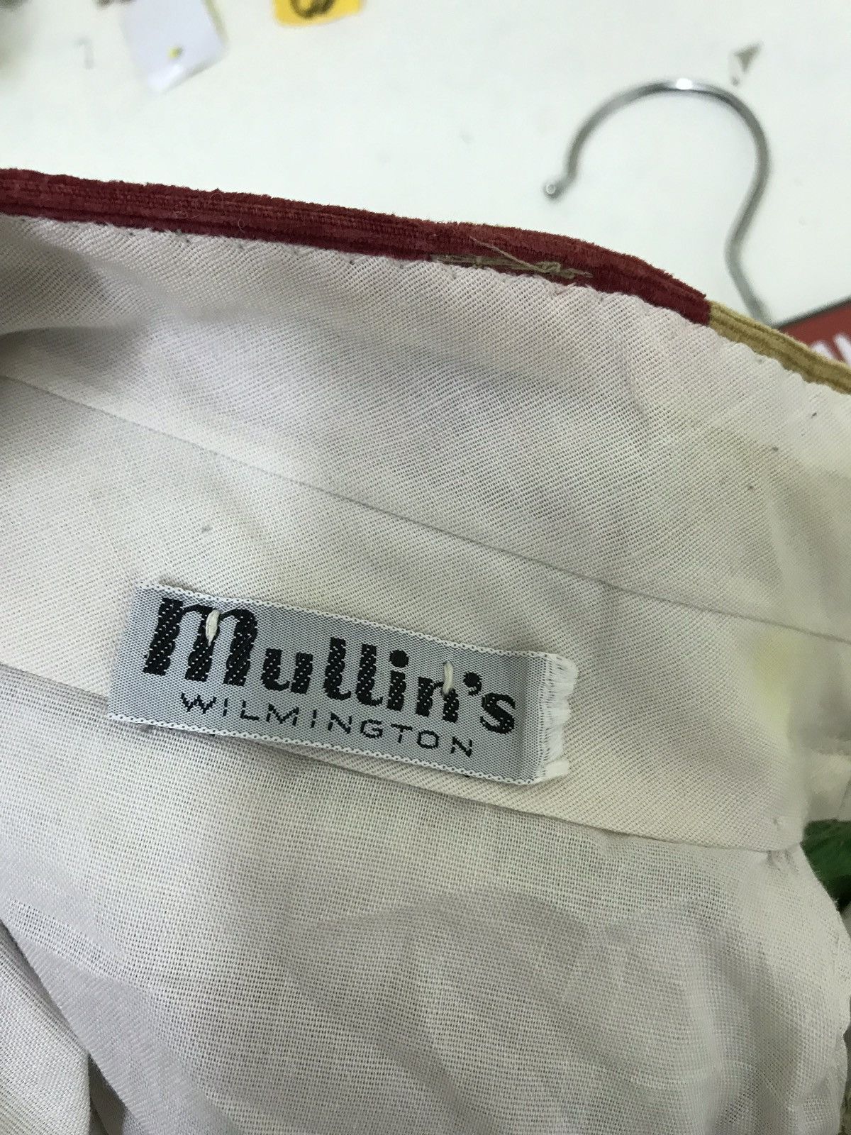 Japanese Brand Mullin’s Wilminton Corduroy Multi Colour Patchwork Regular Size US 29 - 7 Thumbnail