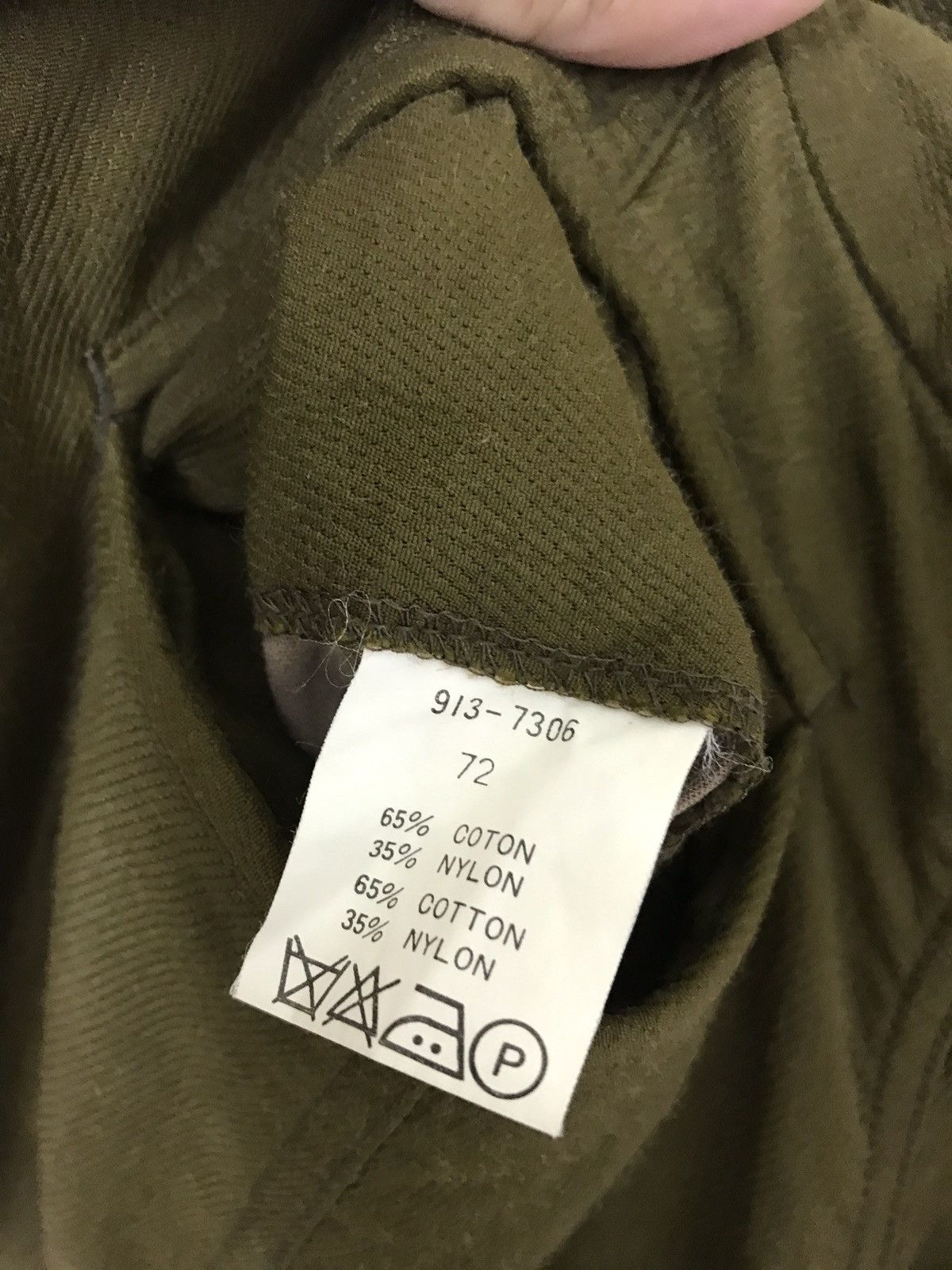 Japanese Brand Takezo For Men Assymetric Pant Tapered Nylon Blended Size US 27 - 8 Thumbnail
