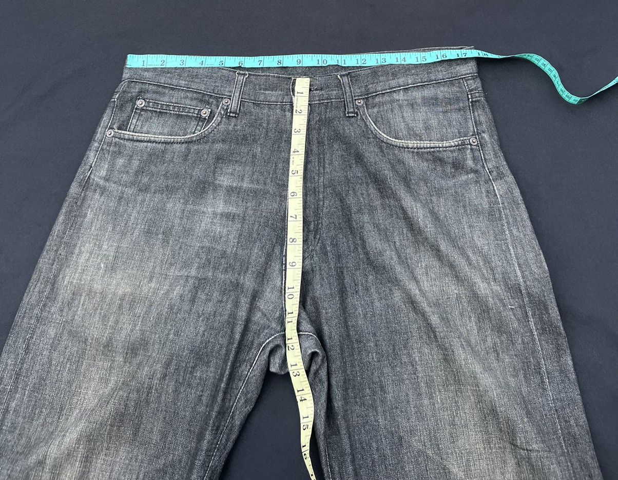 Futura VTG Futura Laboratories Dirty Sun Fade Denim Selvedge Jeans Size US 34 / EU 50 - 2 Thumbnail