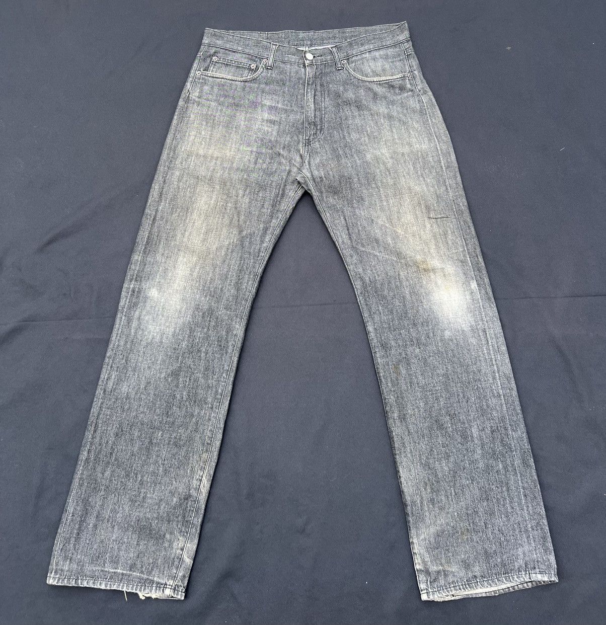 Futura VTG Futura Laboratories Dirty Sun Fade Denim Selvedge Jeans Size US 34 / EU 50 - 1 Thumbnail