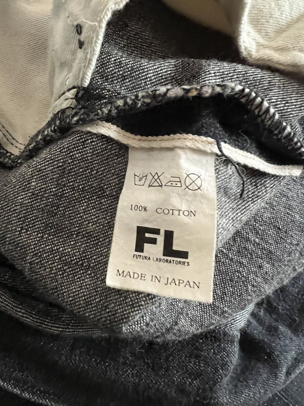 Futura VTG Futura Laboratories Dirty Sun Fade Denim Selvedge Jeans Size US 34 / EU 50 - 23 Thumbnail