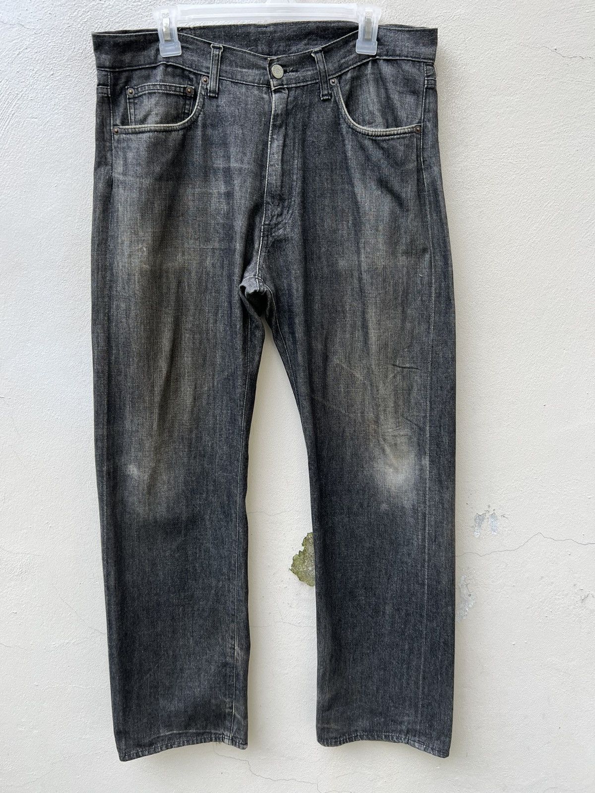 Futura VTG Futura Laboratories Dirty Sun Fade Denim Selvedge Jeans Size US 34 / EU 50 - 6 Thumbnail