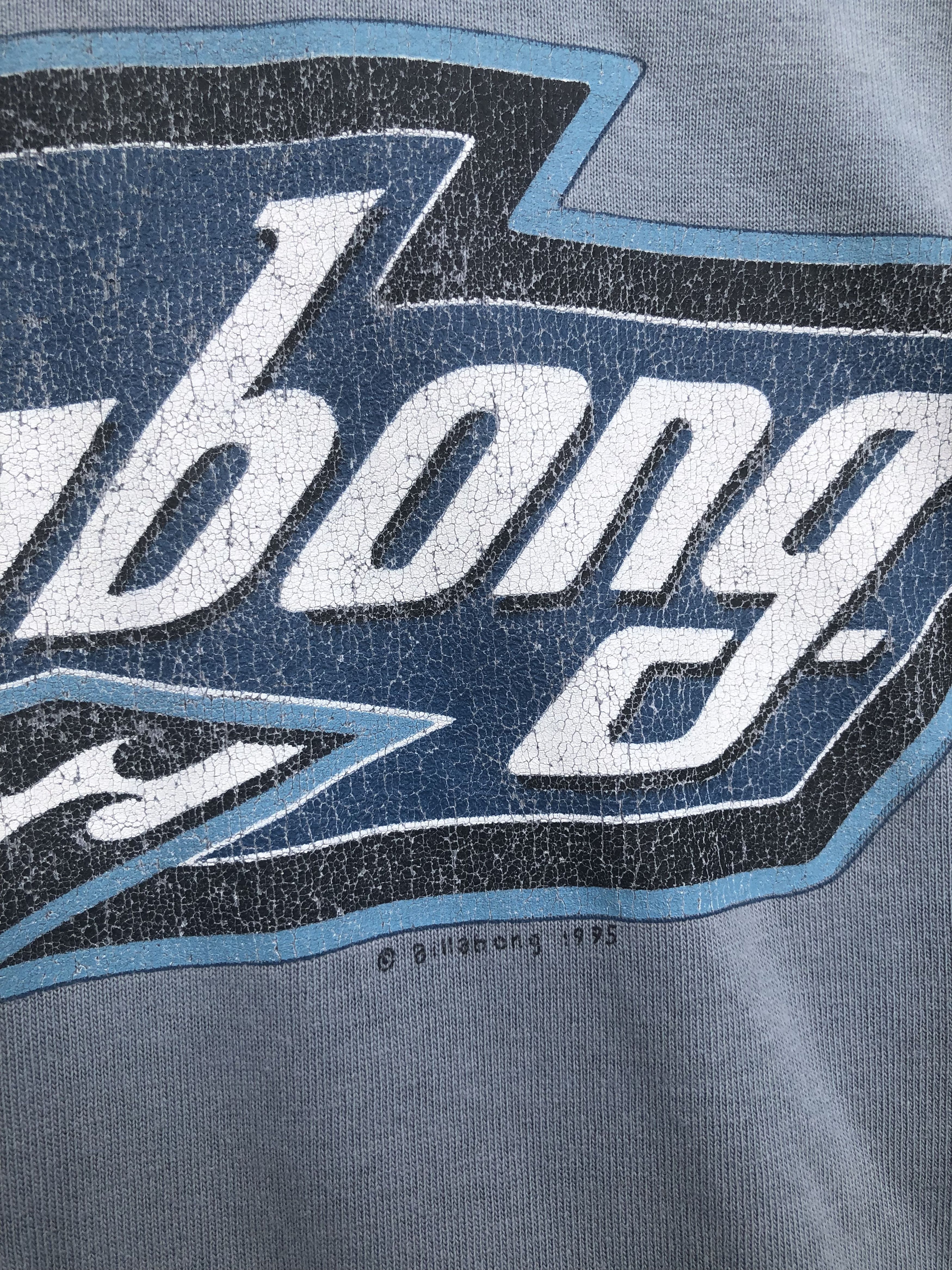 Billabong VINTAGE 1995 DISTRESSED BILLABONG BIG LOGO L/S SHIRT Size US L / EU 52-54 / 3 - 3 Thumbnail