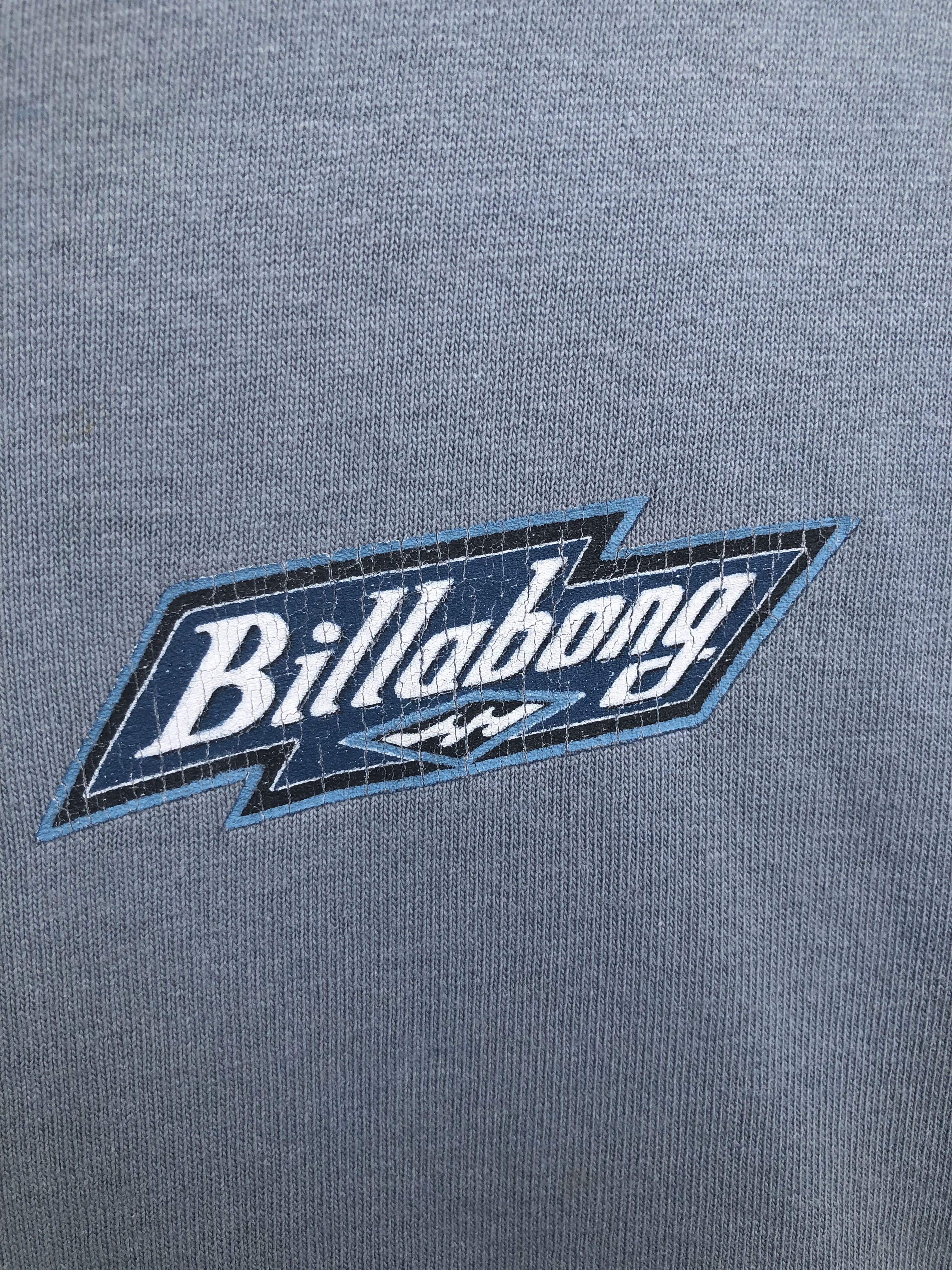 Billabong VINTAGE 1995 DISTRESSED BILLABONG BIG LOGO L/S SHIRT Size US L / EU 52-54 / 3 - 7 Thumbnail