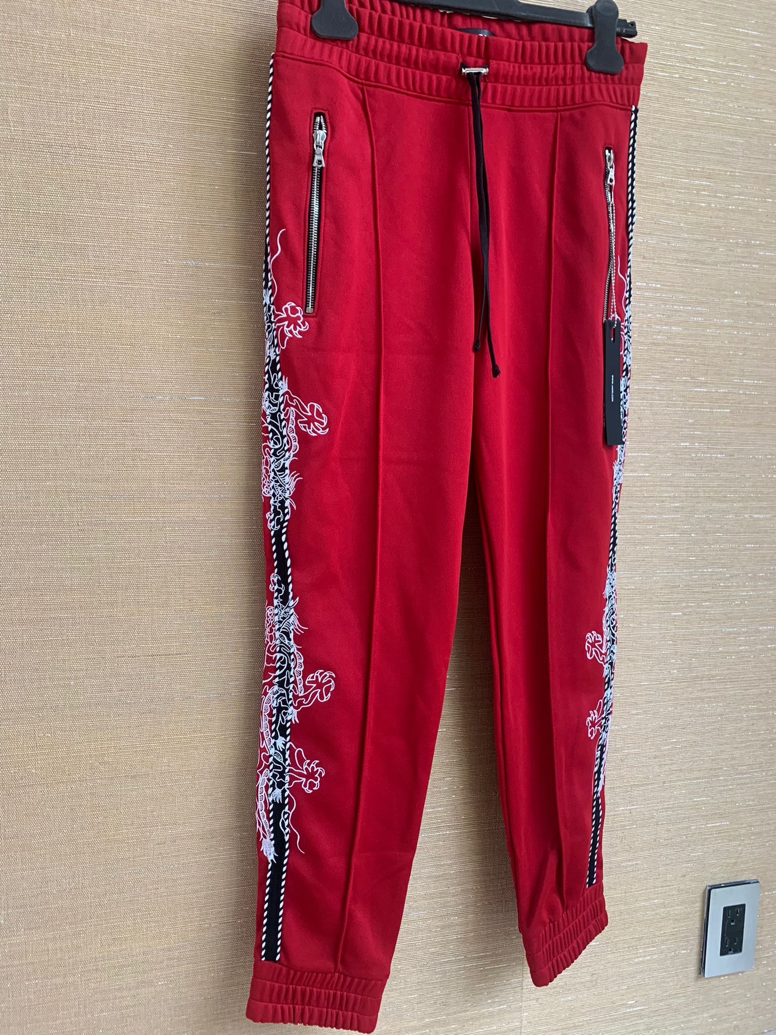 Souvenir Track Jogger in Scarlet