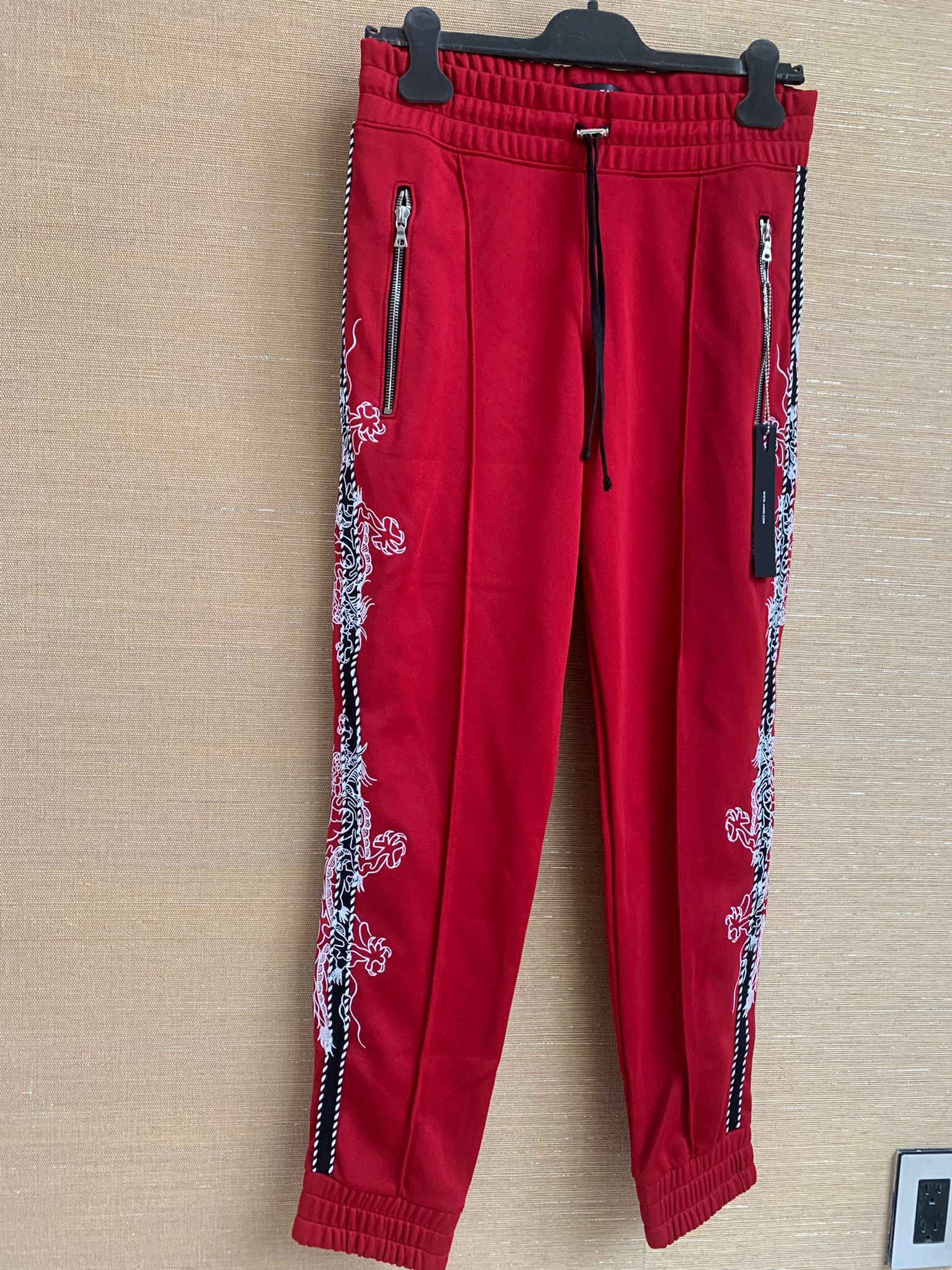 Souvenir Track Jogger in Scarlet