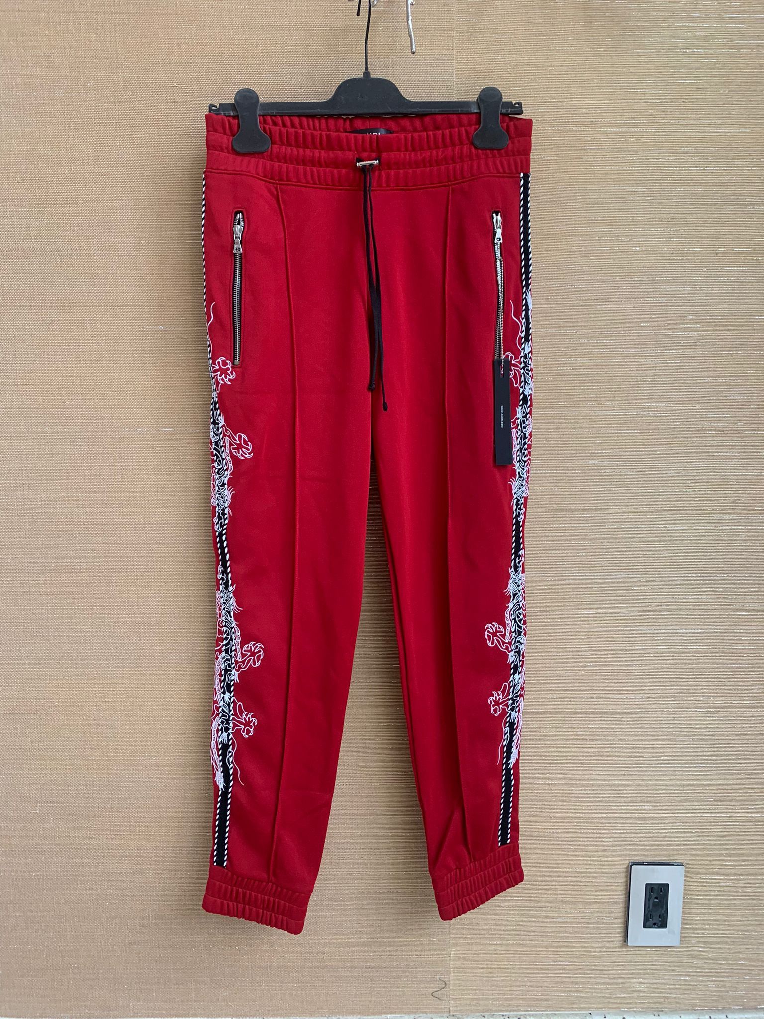 Souvenir Track Jogger in Scarlet