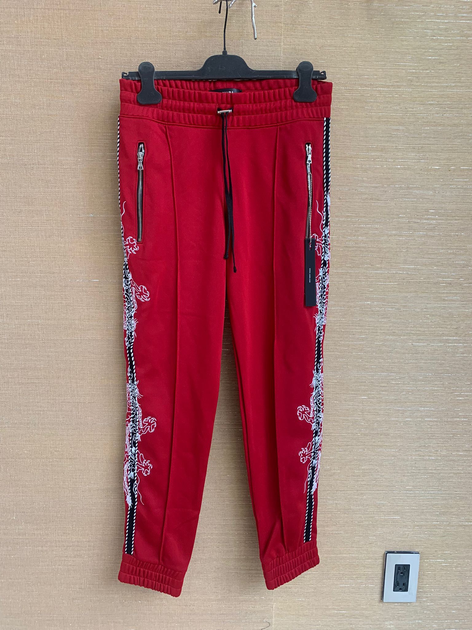 Souvenir Track Jogger in Scarlet