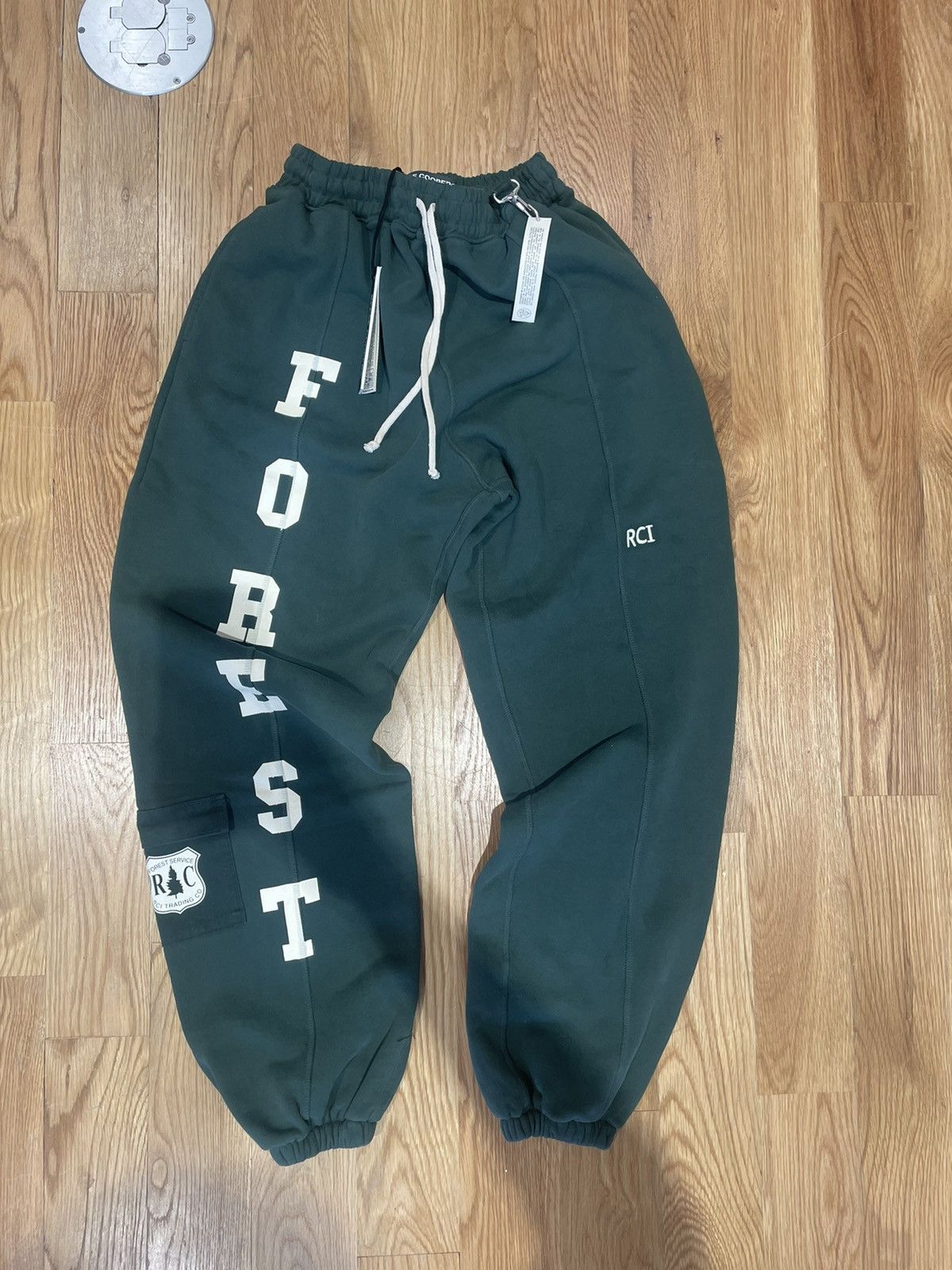 image of Reese Cooper Rci Forest Sweatpants (Size Sm) in Forest Green, Men's (Size 28)