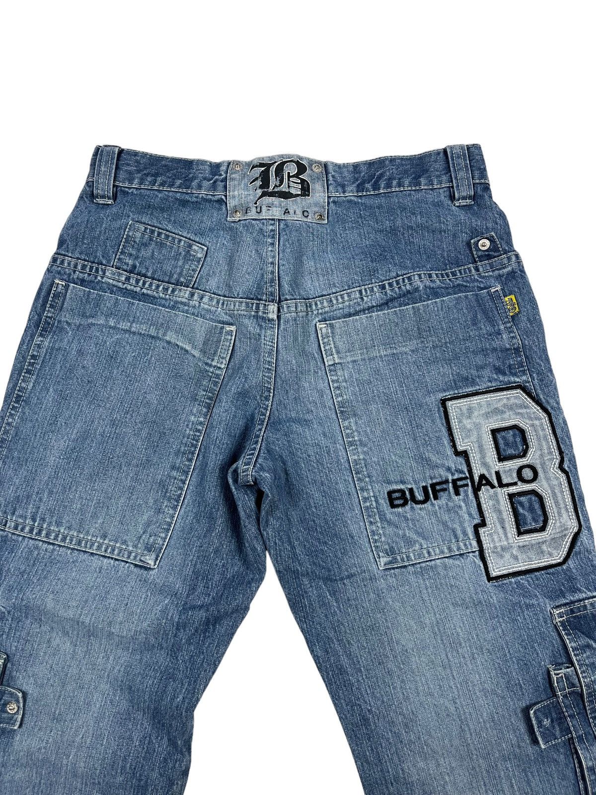 Buffalo London Vintage y2k Buffalo London Cargo Jeans rare Size 28" / US 6 / IT 42 - 10 Thumbnail