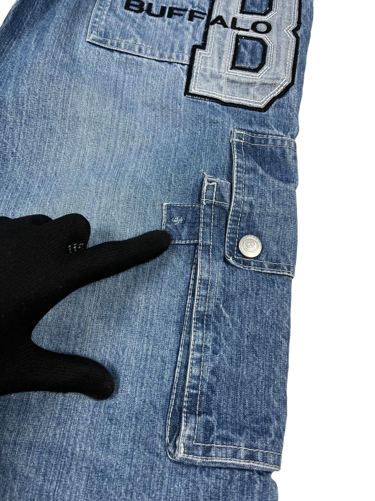 Buffalo London Vintage y2k Buffalo London Cargo Jeans rare Size 28" / US 6 / IT 42 - 14 Thumbnail