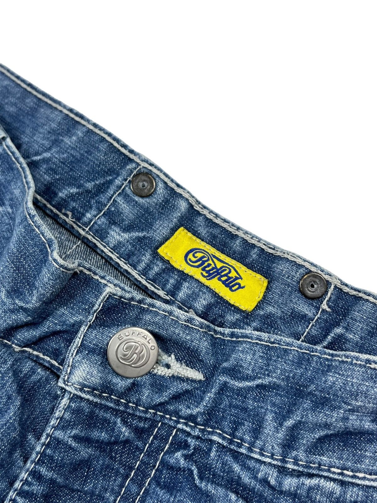 Buffalo London Vintage y2k Buffalo London Cargo Jeans rare Size 28" / US 6 / IT 42 - 9 Thumbnail