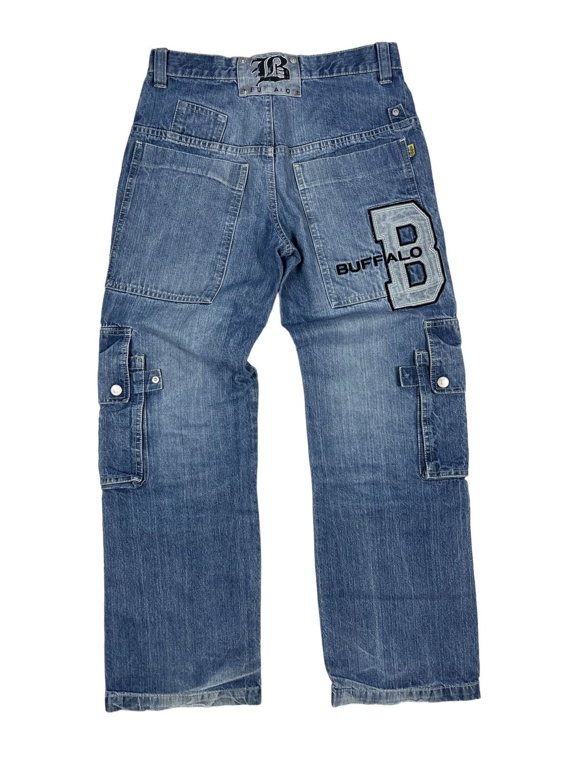 Buffalo London Vintage y2k Buffalo London Cargo Jeans rare Size 28" / US 6 / IT 42 - 1 Thumbnail