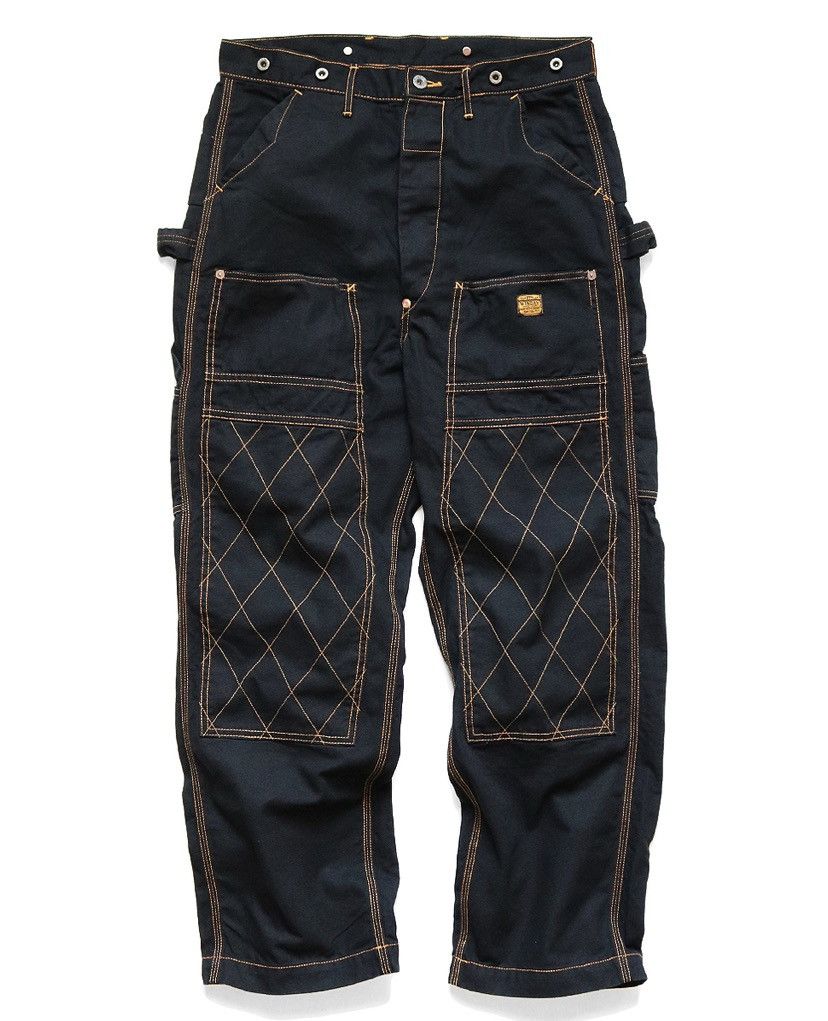 image of Kapital Canvas Lumbar Pants in Black, Men's (Size 30)