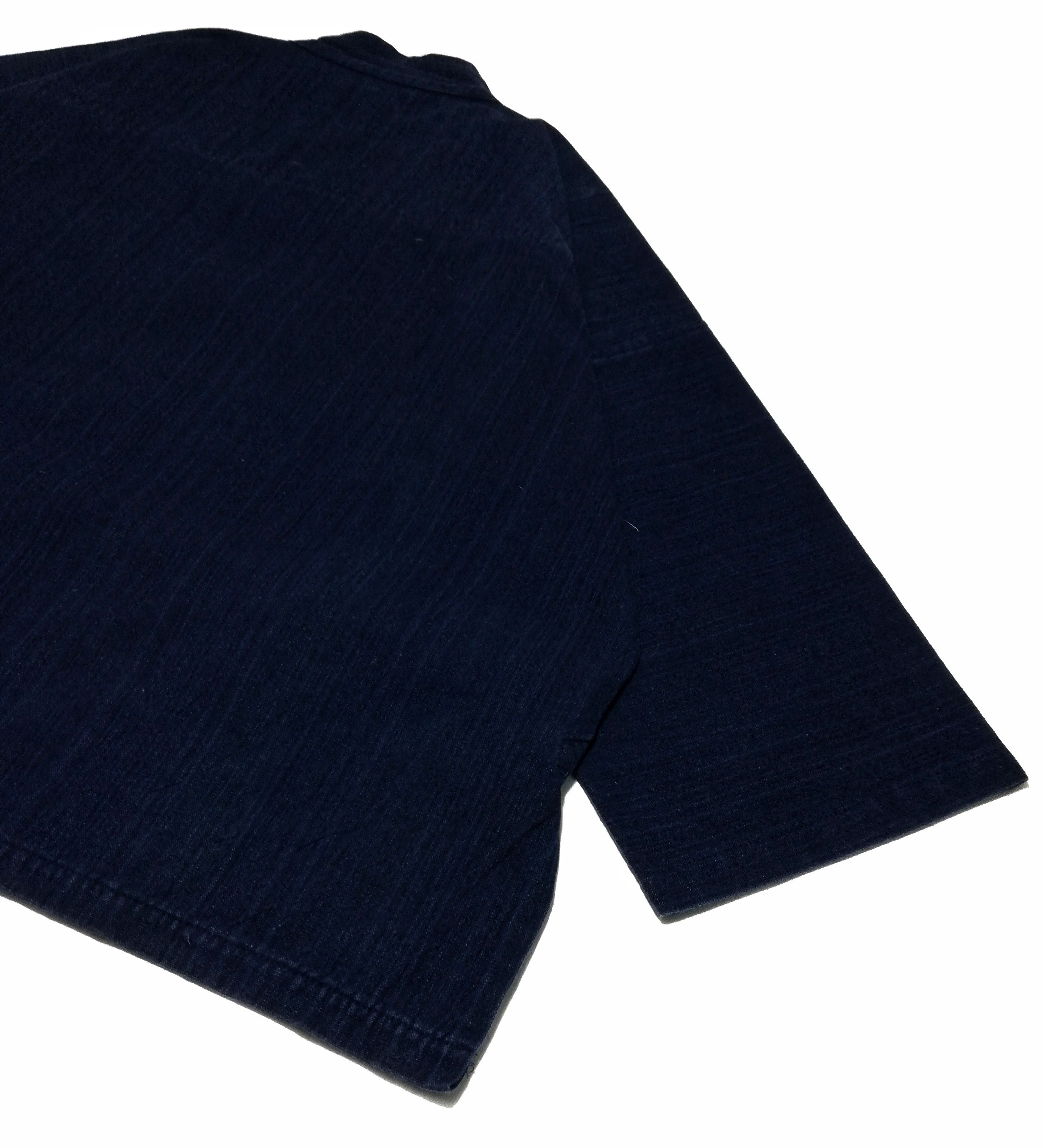 Indigo × Japanese Brand 🔥Indigo Dyed Sashiko Noragi Kimono Visvim Style Design🔥 Size US M / EU 48-50 / 2 - 10 Thumbnail