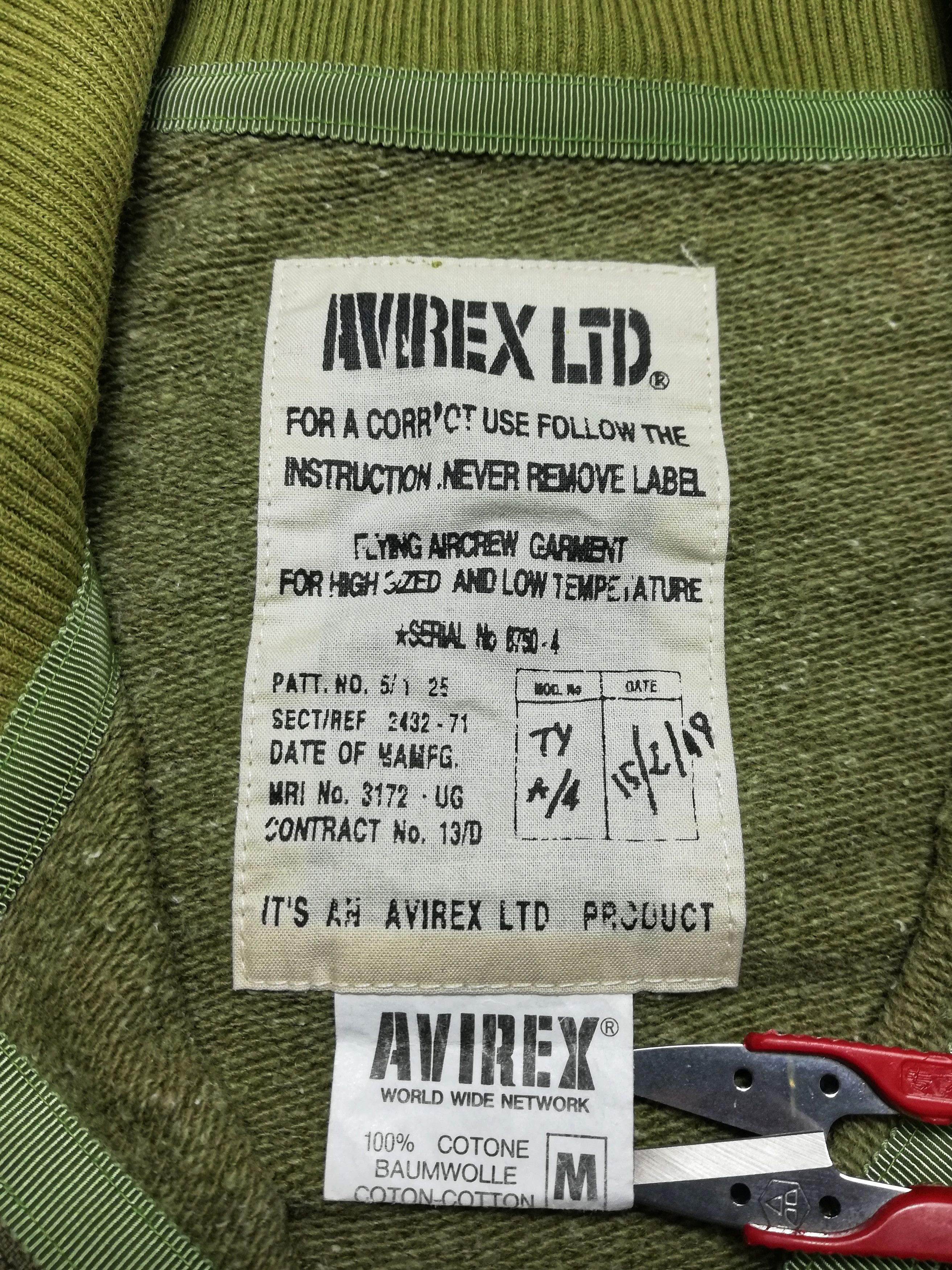 Avirex 🔥Avirex Ltd Authentic Product PW Schofield Barracks Hawaii Size US M / EU 48-50 / 2 - 6 Thumbnail