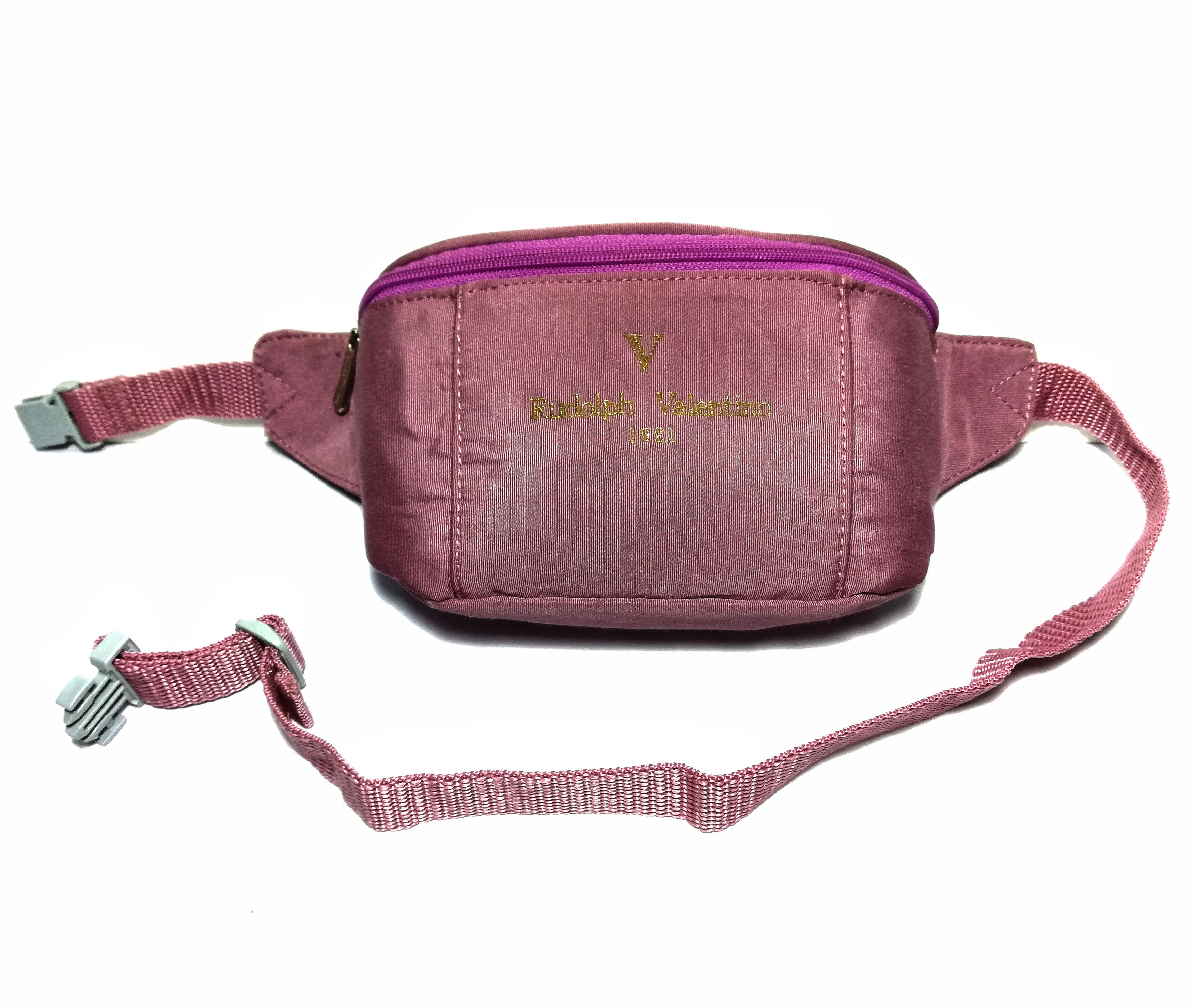Valentino × Vintage 🔥Vintag Rare!! Rudolph Valentino Big Logo 1921 Waist Bag🔥 Size ONE SIZE - 1 Thumbnail