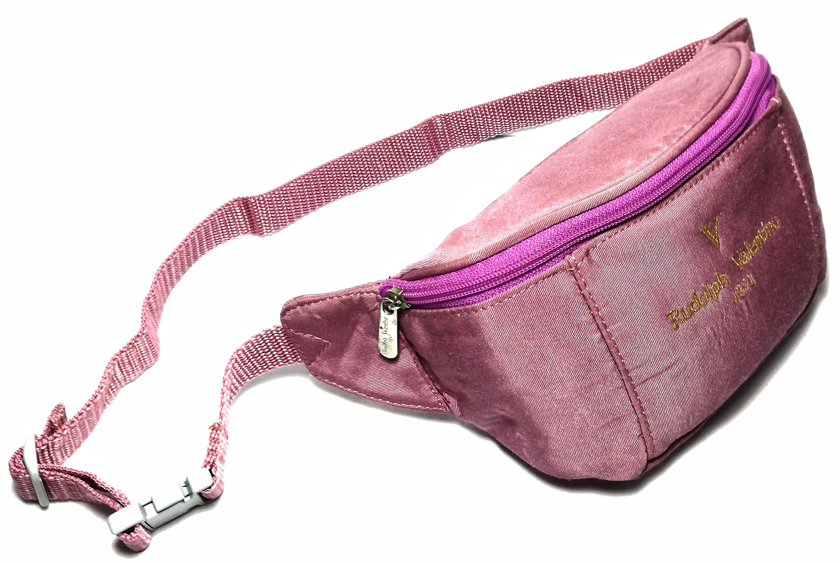 Valentino × Vintage 🔥Vintag Rare!! Rudolph Valentino Big Logo 1921 Waist Bag🔥 Size ONE SIZE - 3 Thumbnail