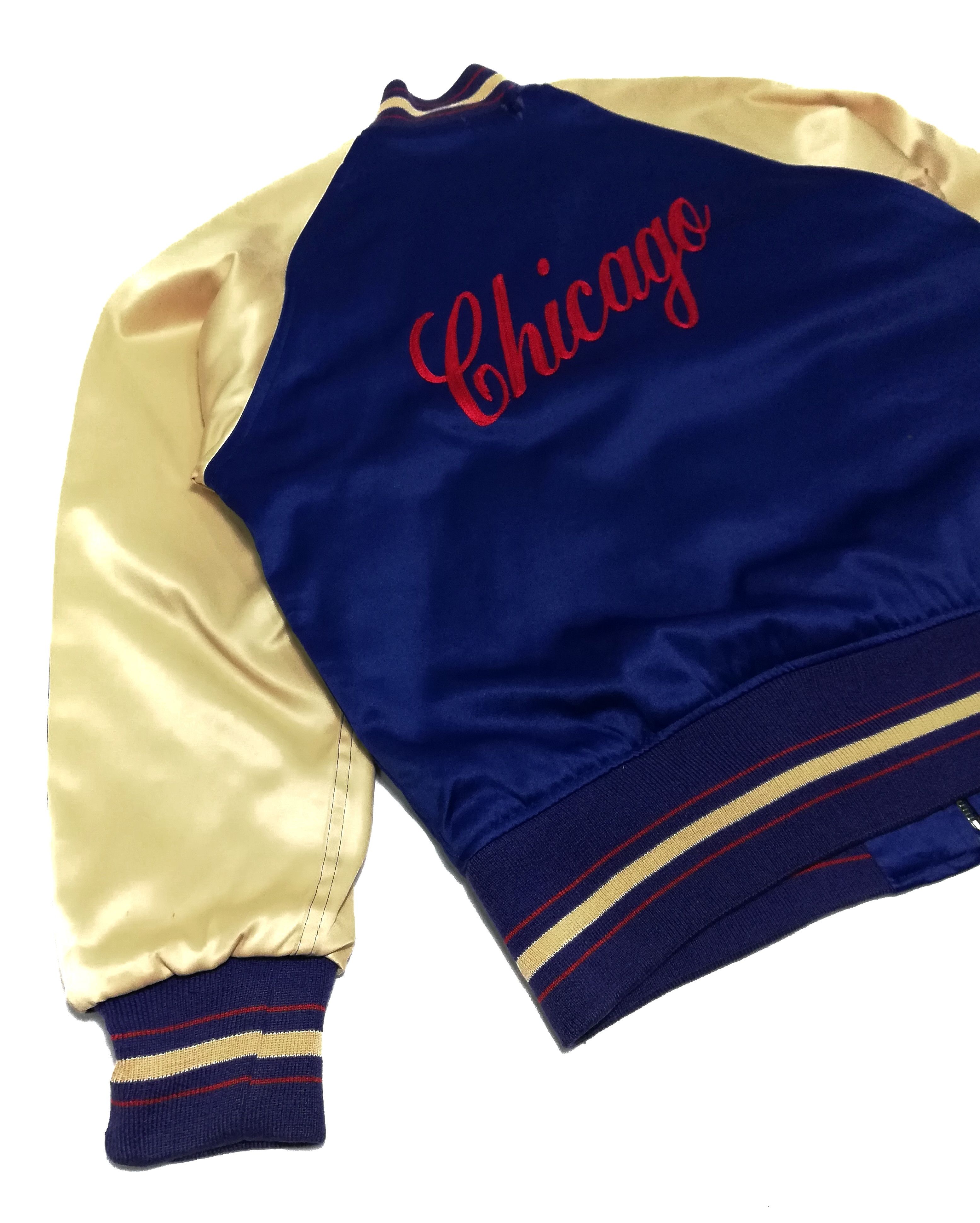 Sugar Cane × Toyo Enterprises 🔥Design 70's - 80's Sugar Came Co. Zipper Varsity Jacket🔥 Size US S / EU 44-46 / 1 - 3 Thumbnail
