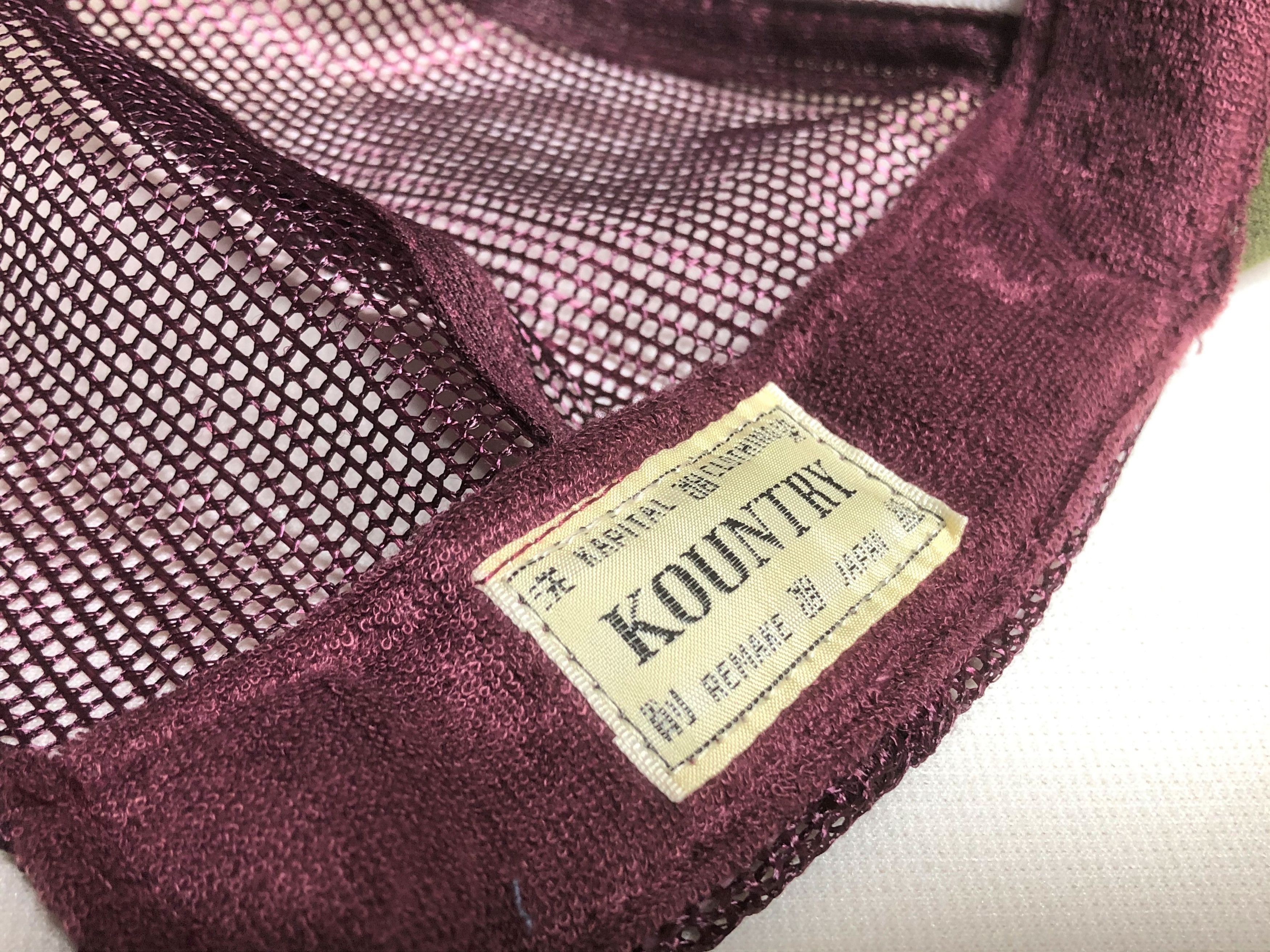 Kapital kapital DENIM REPAIR SERVICE PT 2TONE truck cap hat trucker Size ONE SIZE - 4 Thumbnail