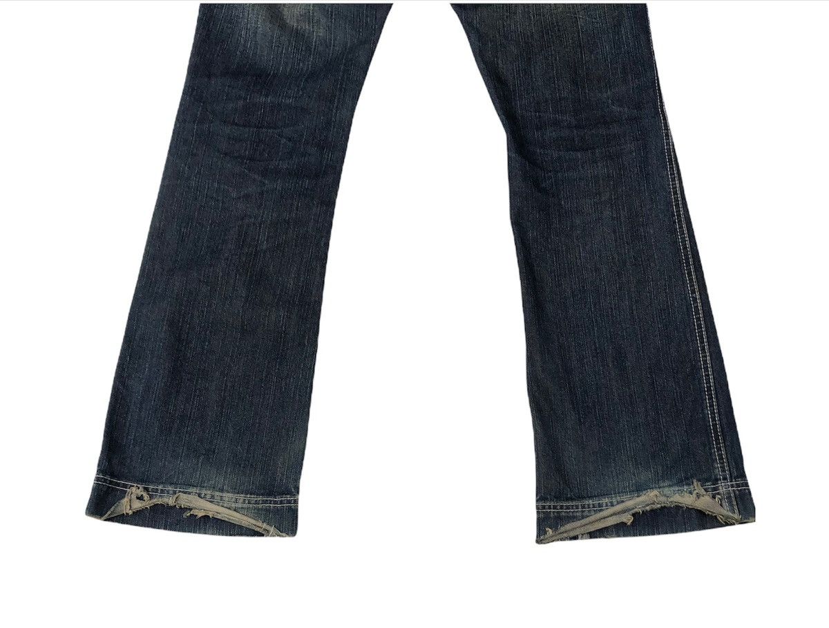Japanese Brand 🔥Japanese Recyclage Distressed Flare Jeans🔥 Size US 31 - 6 Thumbnail