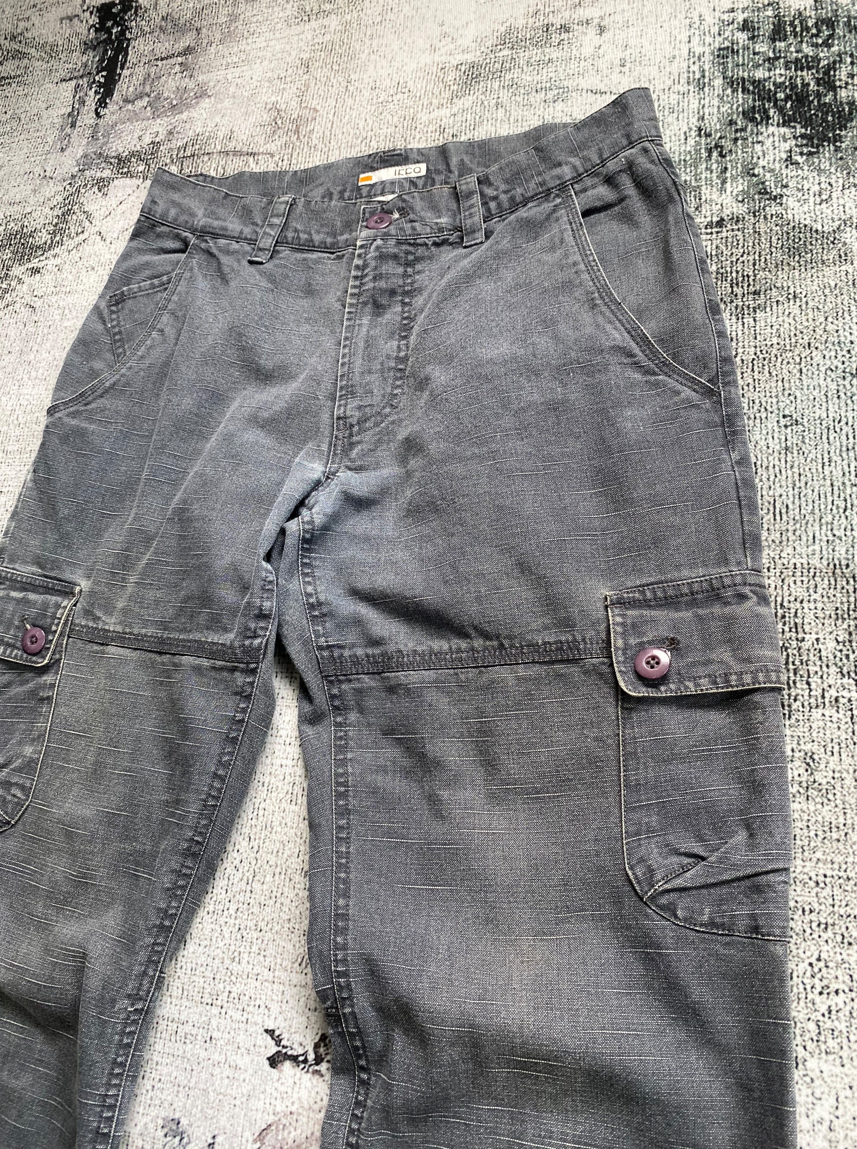 Japanese Brand RARE🔥Tactical Cargo Pants Multi Pocket Bondage Pants Size US 30 / EU 46 - 6 Thumbnail