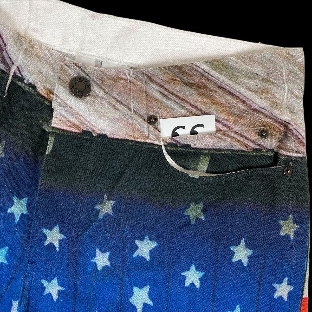 Calvin Klein 205W39NYC raf simons calvin klein est 1978 painted barn denim jeans Size US 30 / EU 46 - 7 Thumbnail