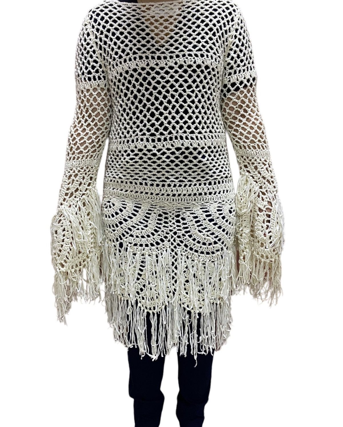 Hysteric Glamour Vintage Hysteric Glamour Punk Fringe Knitting Netted Dress Size XS / US 0-2 / IT 36-38 - 3 Thumbnail