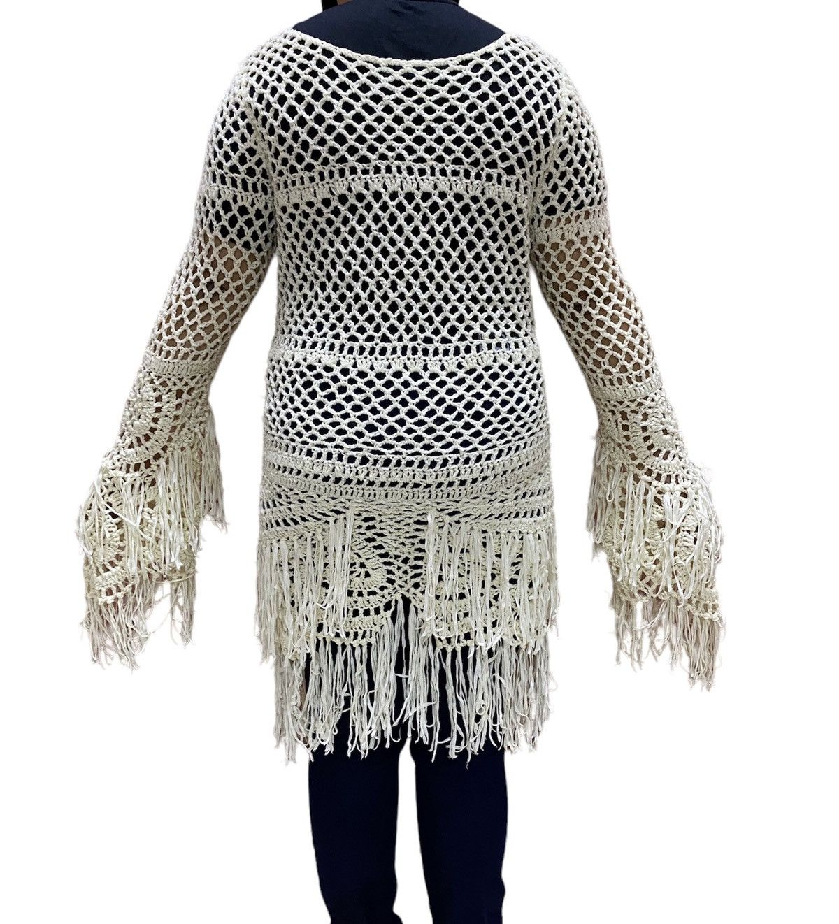 Hysteric Glamour Vintage Hysteric Glamour Punk Fringe Knitting Netted Dress Size XS / US 0-2 / IT 36-38 - 4 Thumbnail