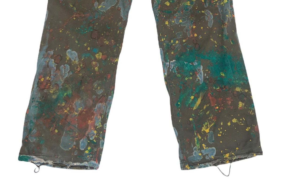 gomme 🔥Mega Rare 🔥Gomme Custom Painted“Forrest Gump”Cargo Pants Size US 33 - 6 Thumbnail