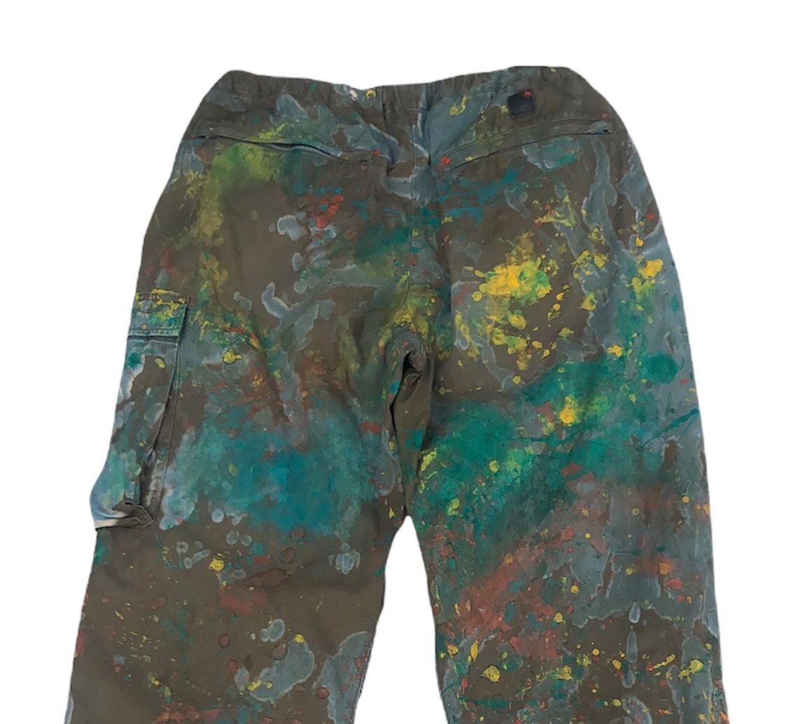 gomme 🔥Mega Rare 🔥Gomme Custom Painted“Forrest Gump”Cargo Pants Size US 33 - 5 Thumbnail