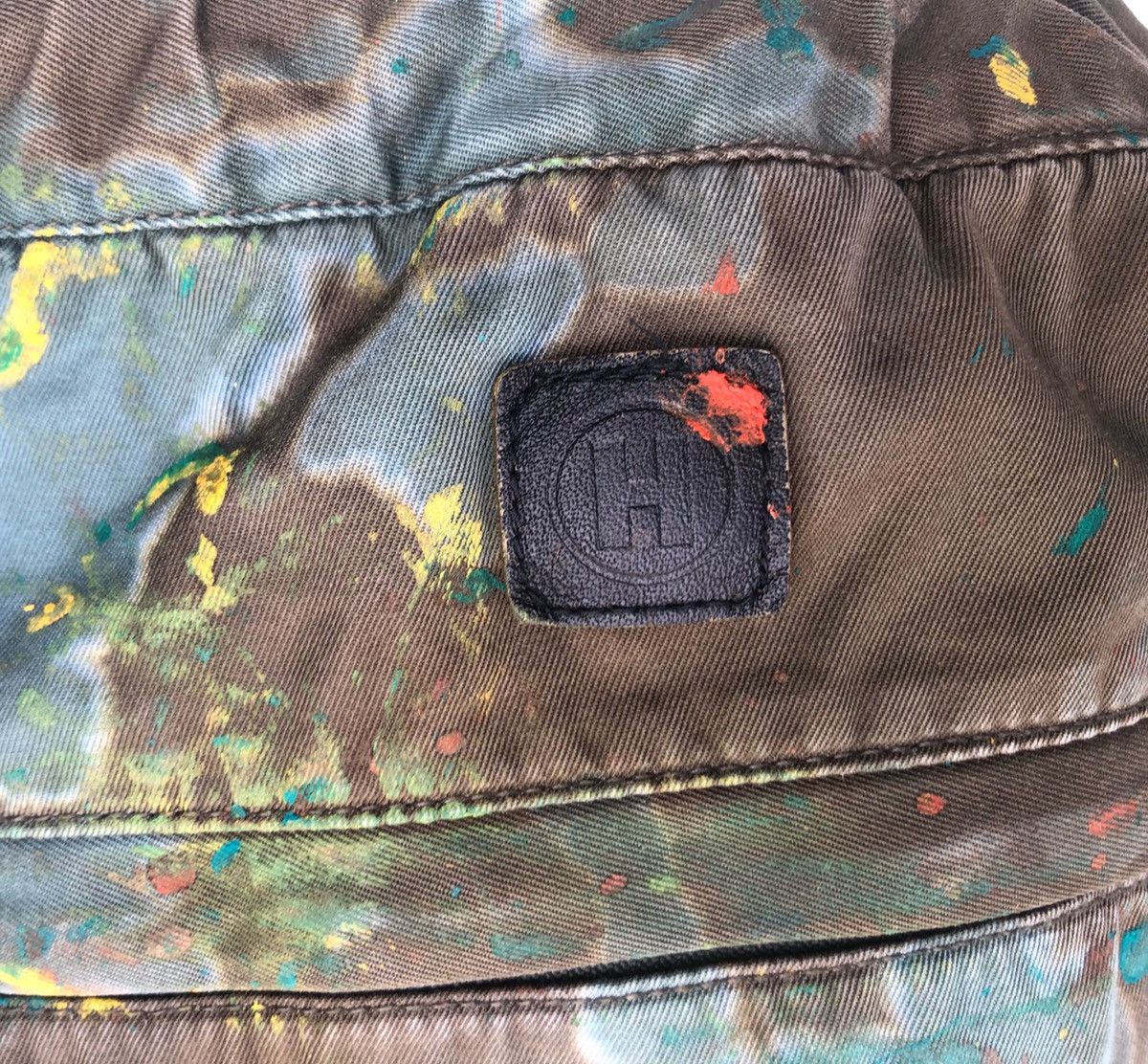 gomme 🔥Mega Rare 🔥Gomme Custom Painted“Forrest Gump”Cargo Pants Size US 33 - 10 Thumbnail