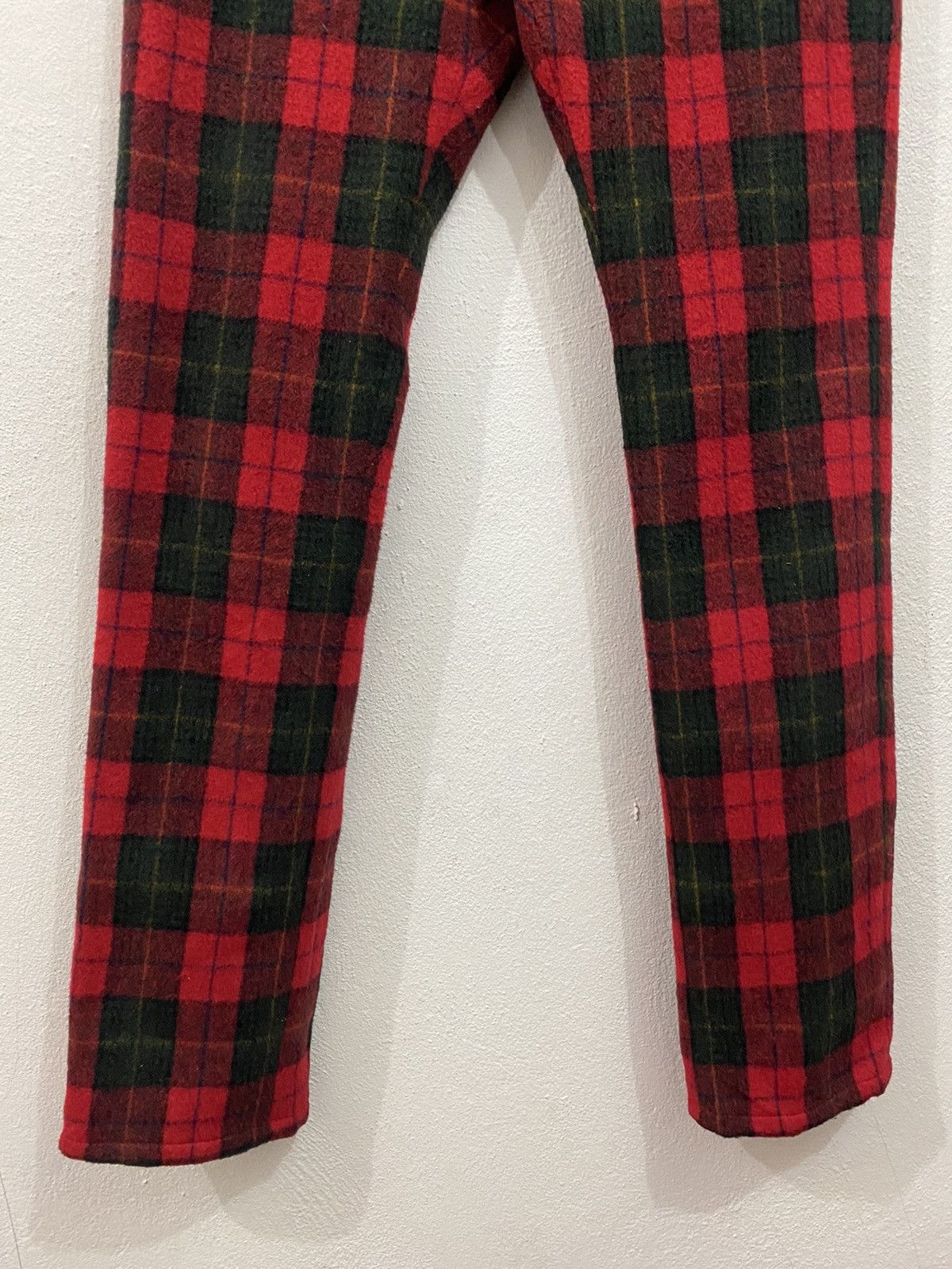 Japanese Brand NAKED BUNCH FLANNEL PANT WOOL FABRIC NICE DESIGN Size US 33 - 5 Thumbnail