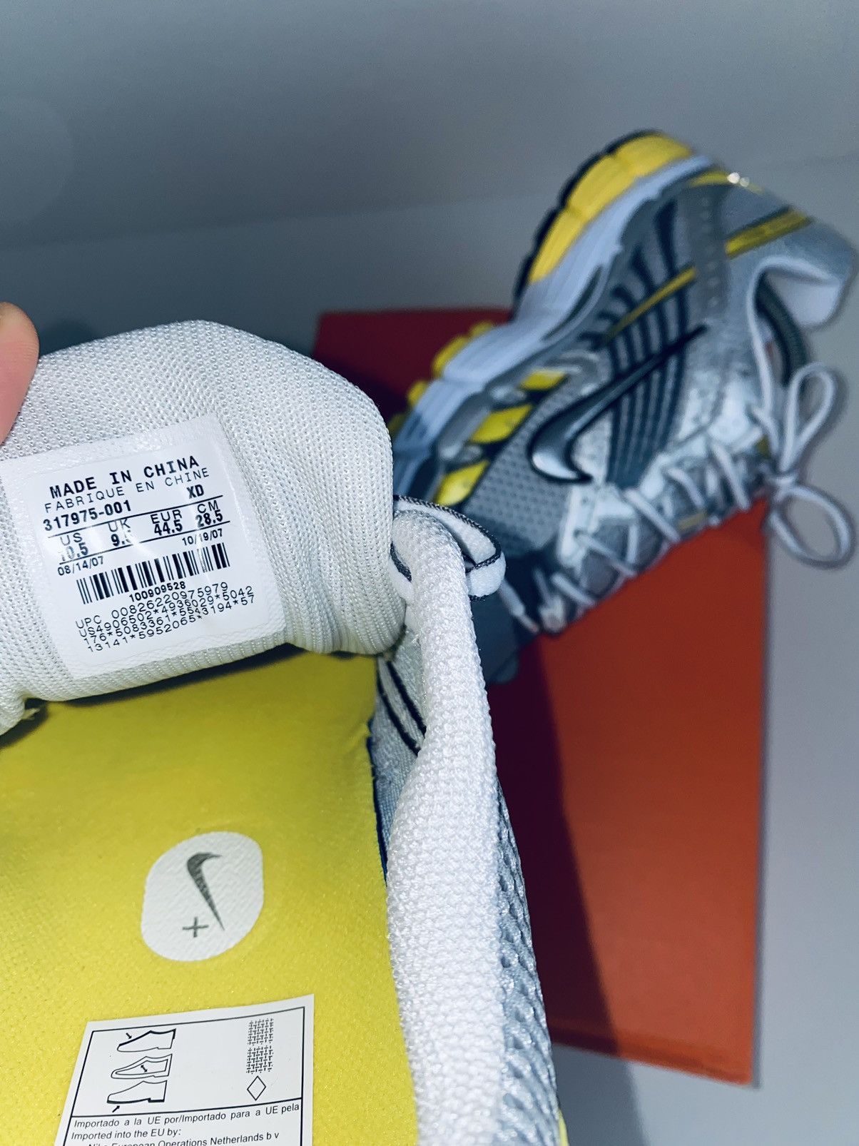 Japanese Brand × Nike NikeLab AirZoom Structure Pegasus Tn Fragment CDG Stussy ACG Size US 10.5 / EU 43-44 - 14 Thumbnail
