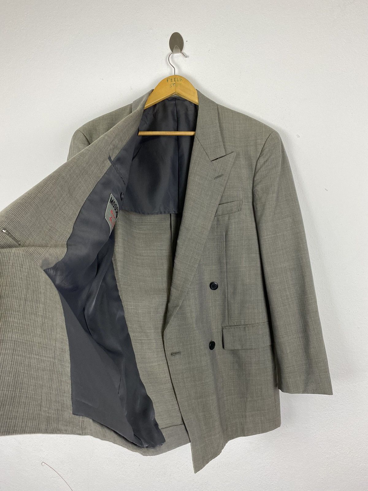 Moschino × Other Normal Cut Formal Blazer by Moschino- Medium Size Size US M / EU 48-50 / 2 - 6 Thumbnail
