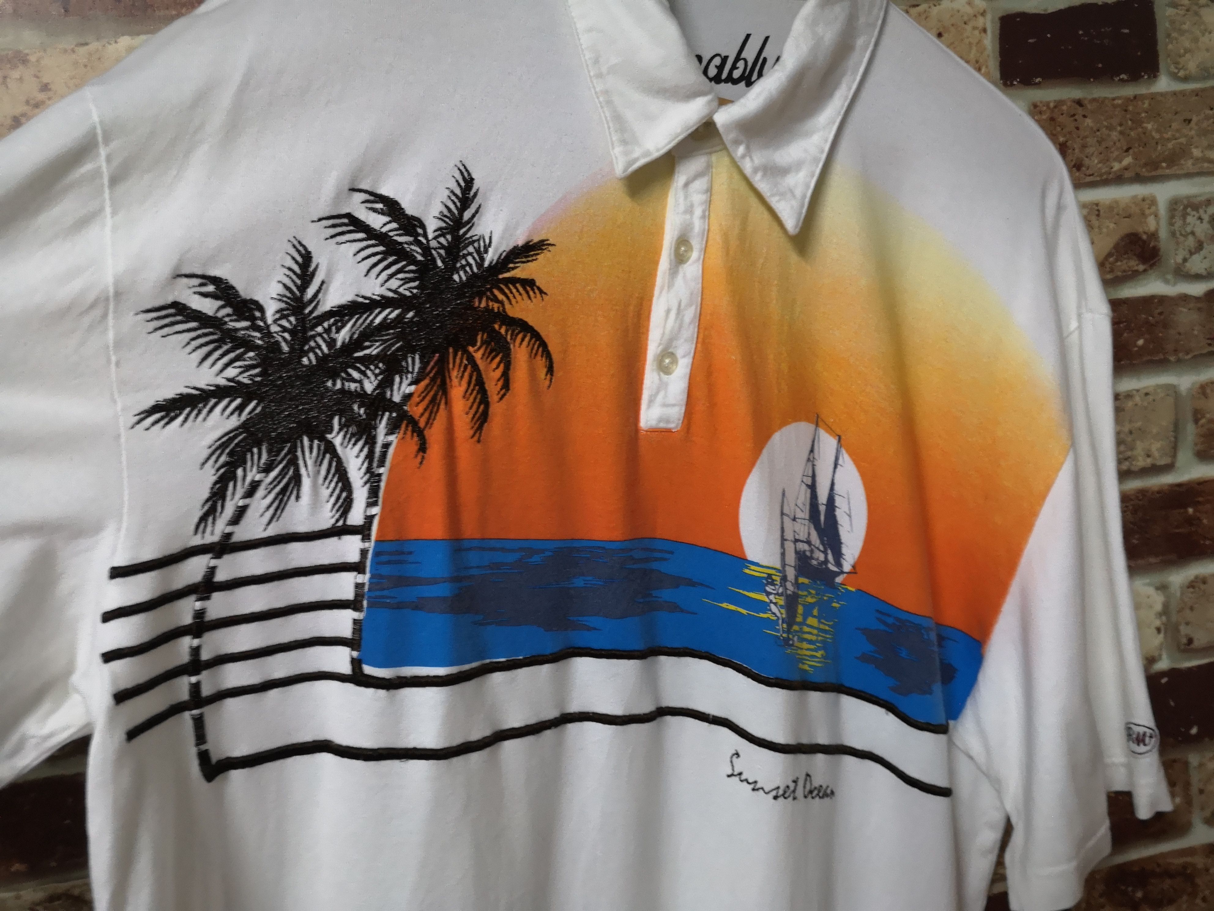 Japanese Brand 🔥Junably Impact Polo Shirt Nice Design Size US XXL / EU 58 / 5 - 3 Thumbnail