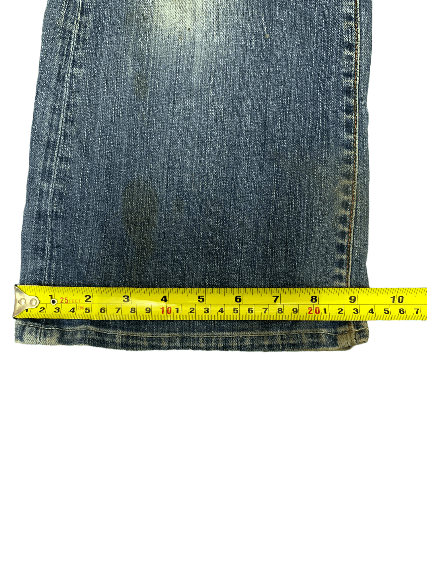 Japanese Brand Vintage Japanese Brand Mud Wash Flare Jeans Size US 28 / EU 44 - 14 Thumbnail
