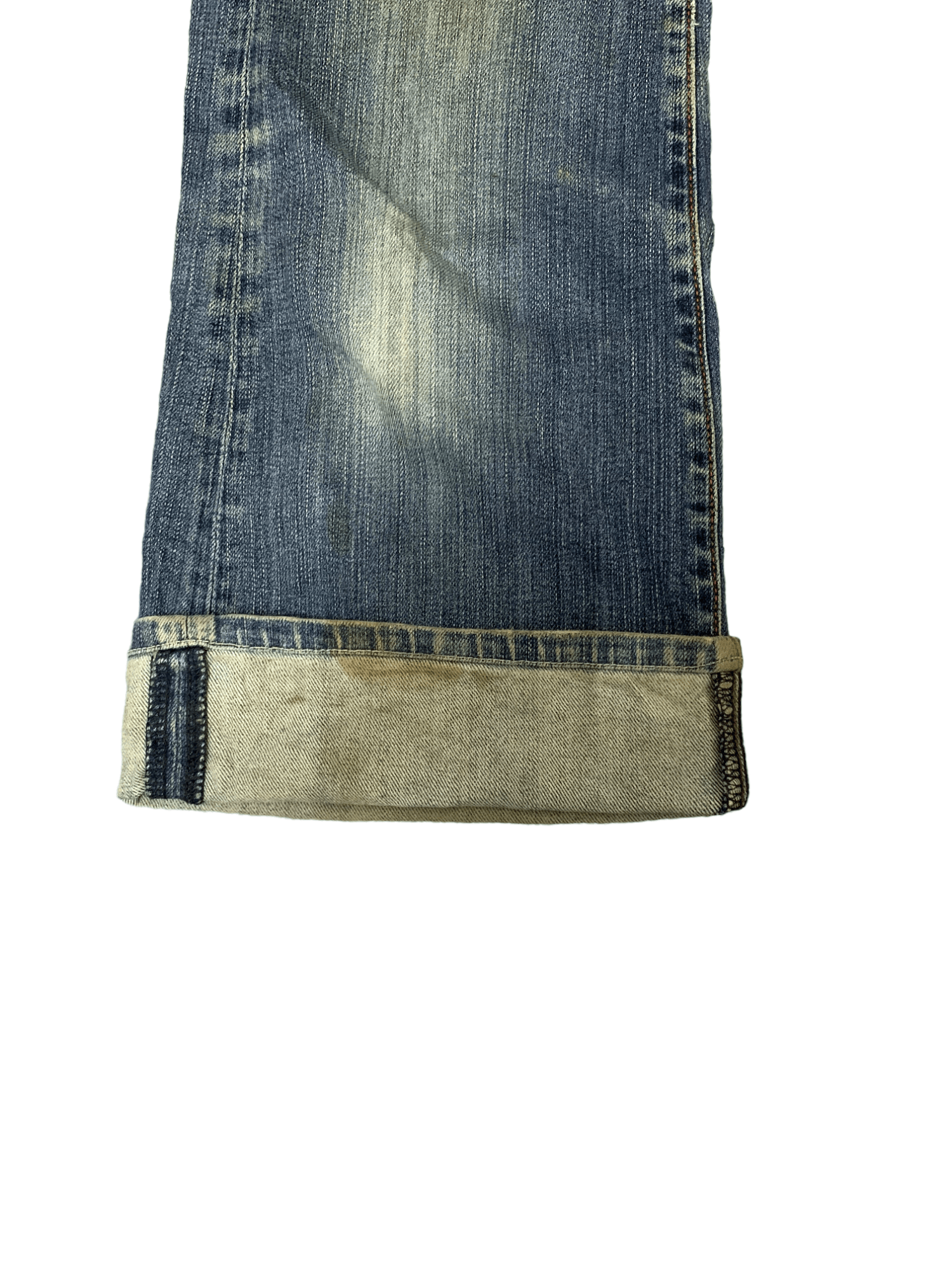 Japanese Brand Vintage Japanese Brand Mud Wash Flare Jeans Size US 28 / EU 44 - 7 Thumbnail