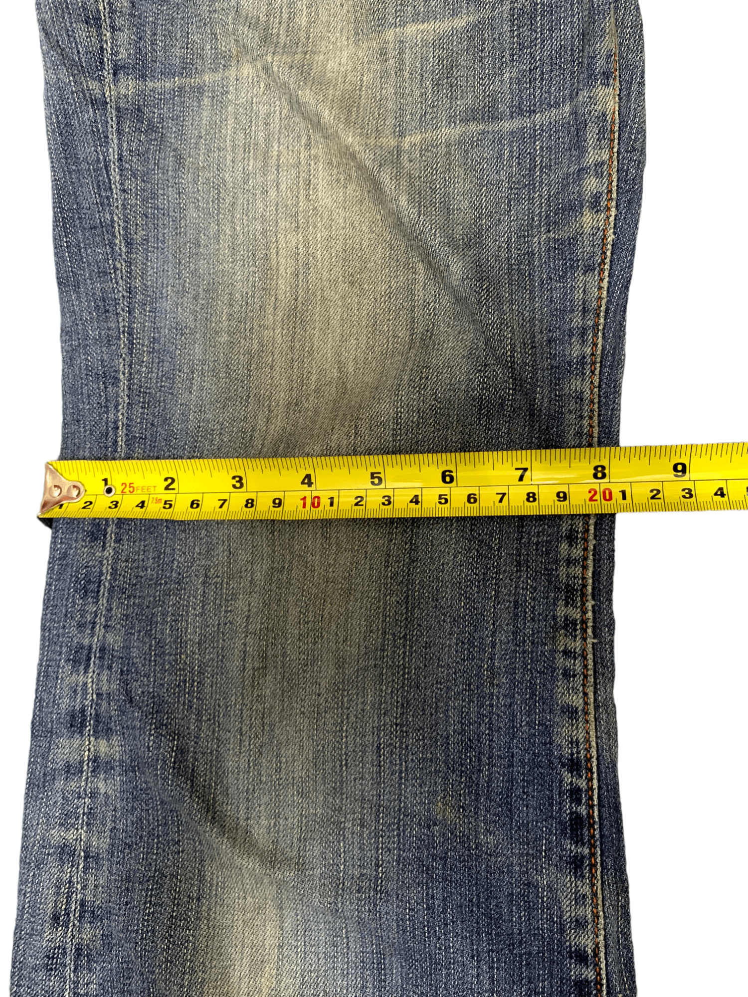 Japanese Brand Vintage Japanese Brand Mud Wash Flare Jeans Size US 28 / EU 44 - 13 Thumbnail