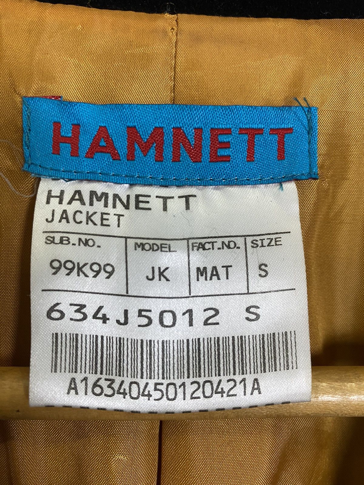 Katharine Hamnett London HAMNET JACKET Size US S / EU 44-46 / 1 - 12 Thumbnail