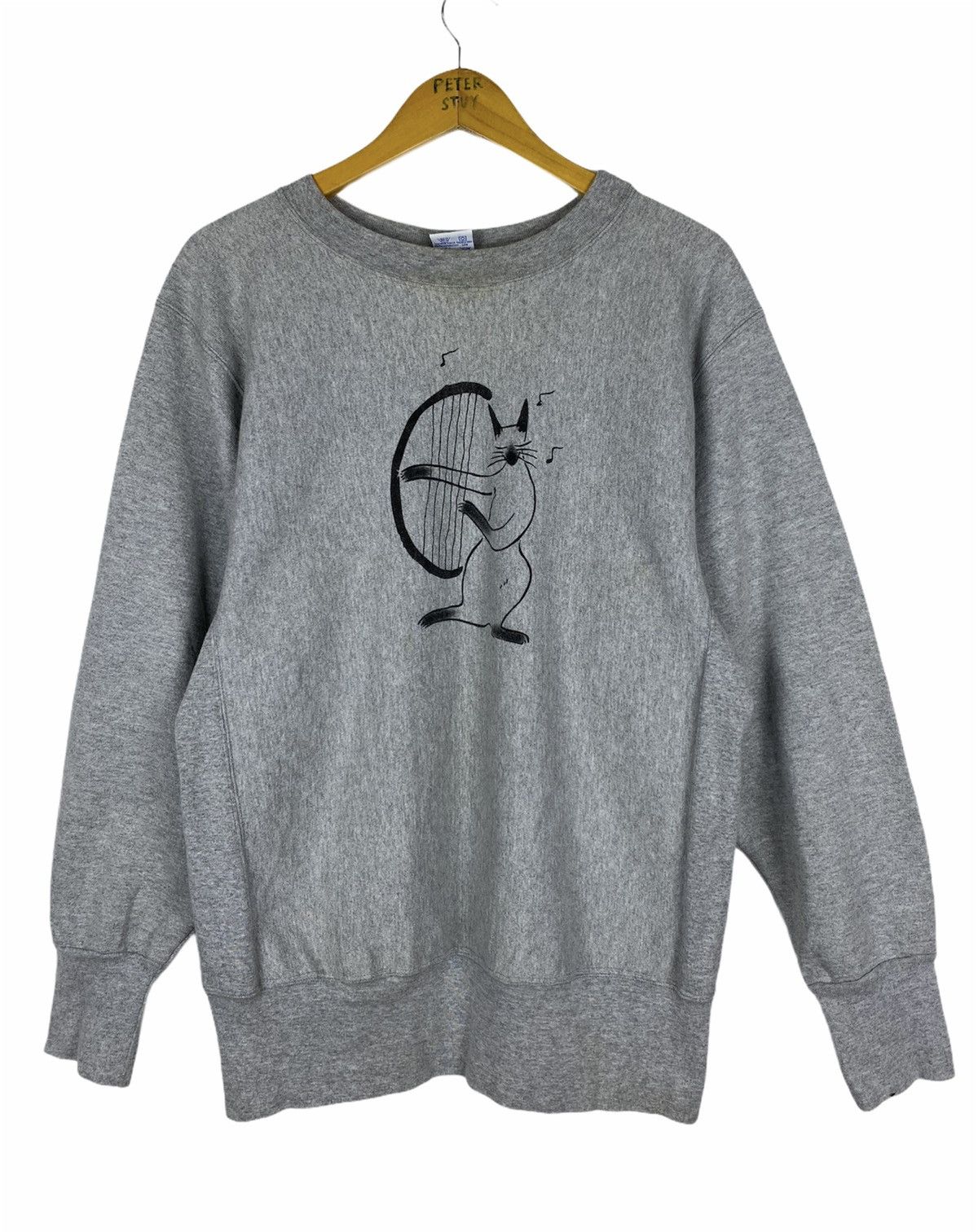 Vintage Vintage Kangaroo Music Sweatshirt- Large Size Size US L / EU 52-54 / 3 - 1 Thumbnail