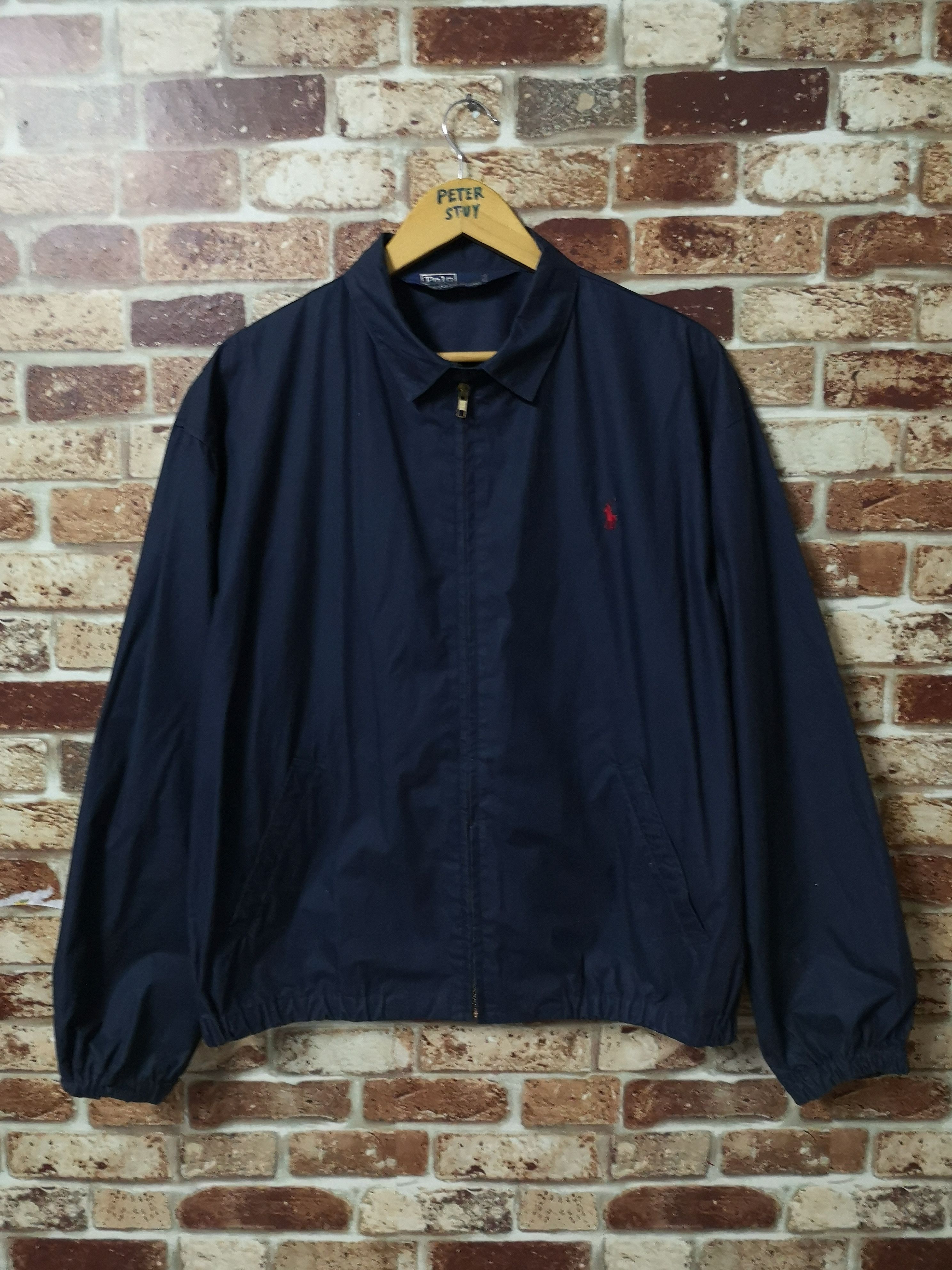 Polo Ralph Lauren Polo By Ralph Lauren Zipper Down Jacket Vintage Design Size US XL / EU 56 / 4 - 1 Thumbnail