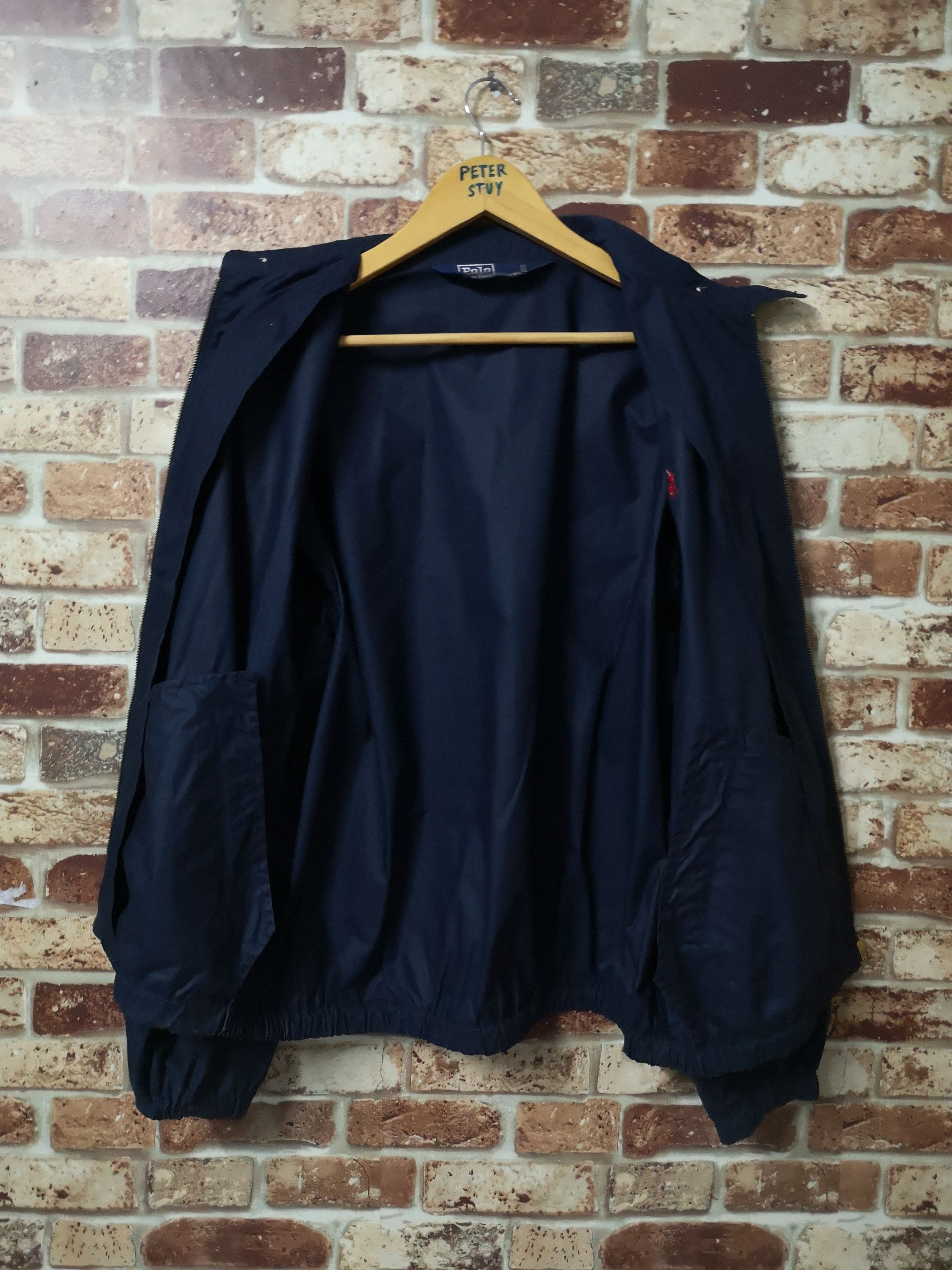 Polo Ralph Lauren Polo By Ralph Lauren Zipper Down Jacket Vintage Design Size US XL / EU 56 / 4 - 6 Thumbnail