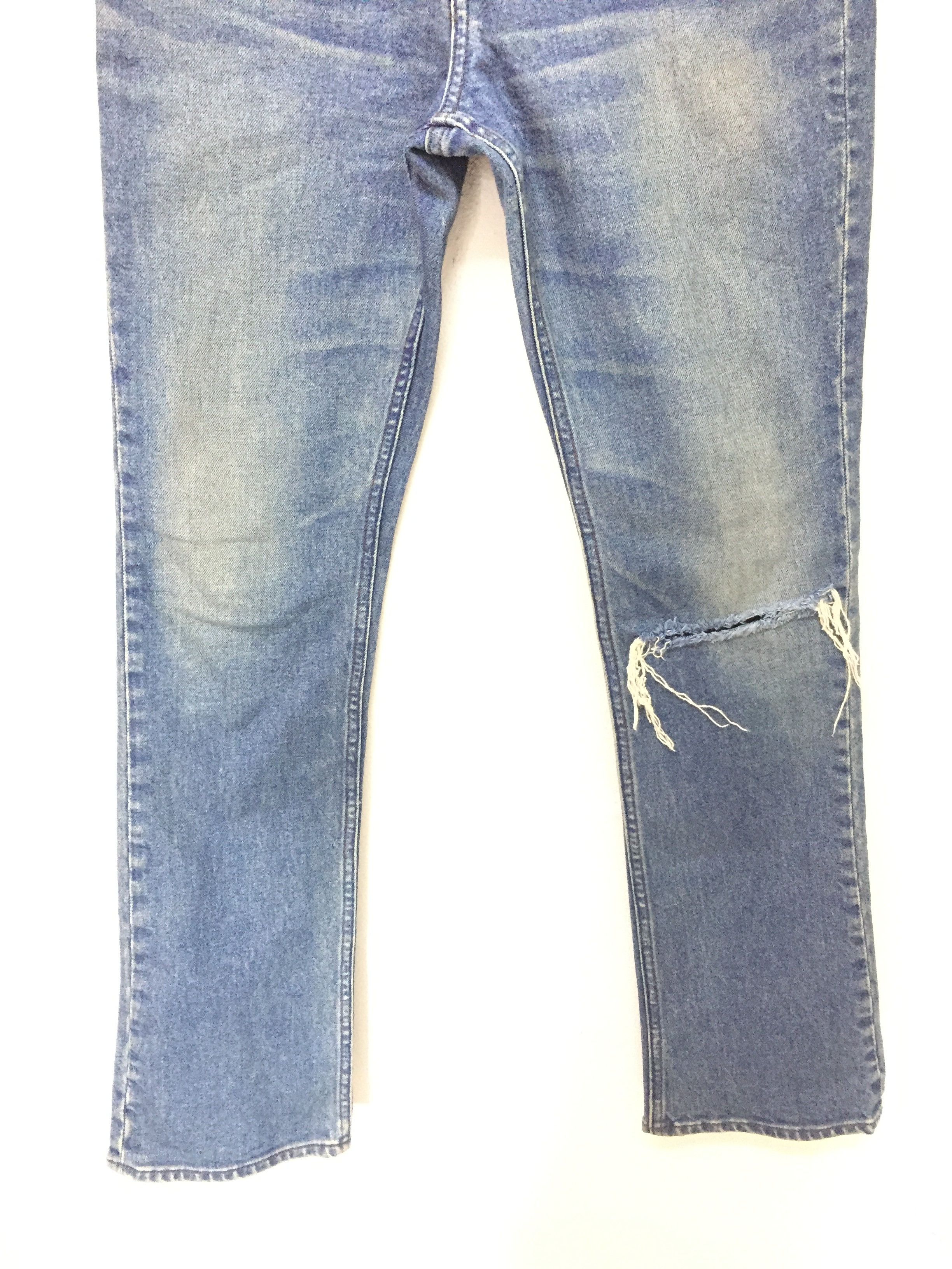N.Hoolywood N. Hoolywood Distressed mud Wash Denim Size US 28 / EU 44 - 4 Thumbnail