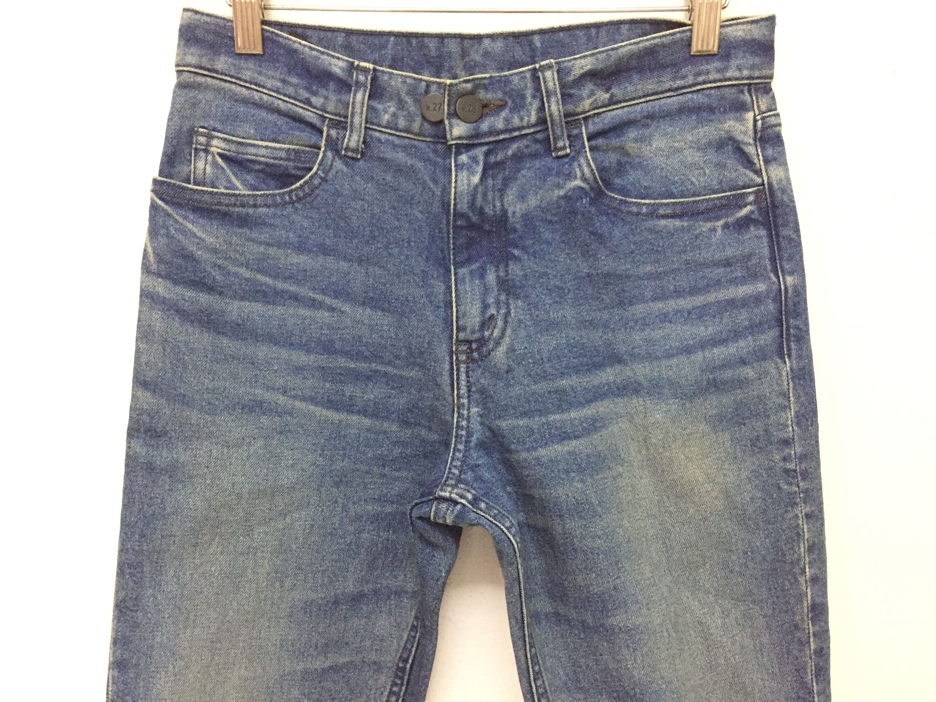 N.Hoolywood N. Hoolywood Distressed mud Wash Denim Size US 28 / EU 44 - 3 Thumbnail