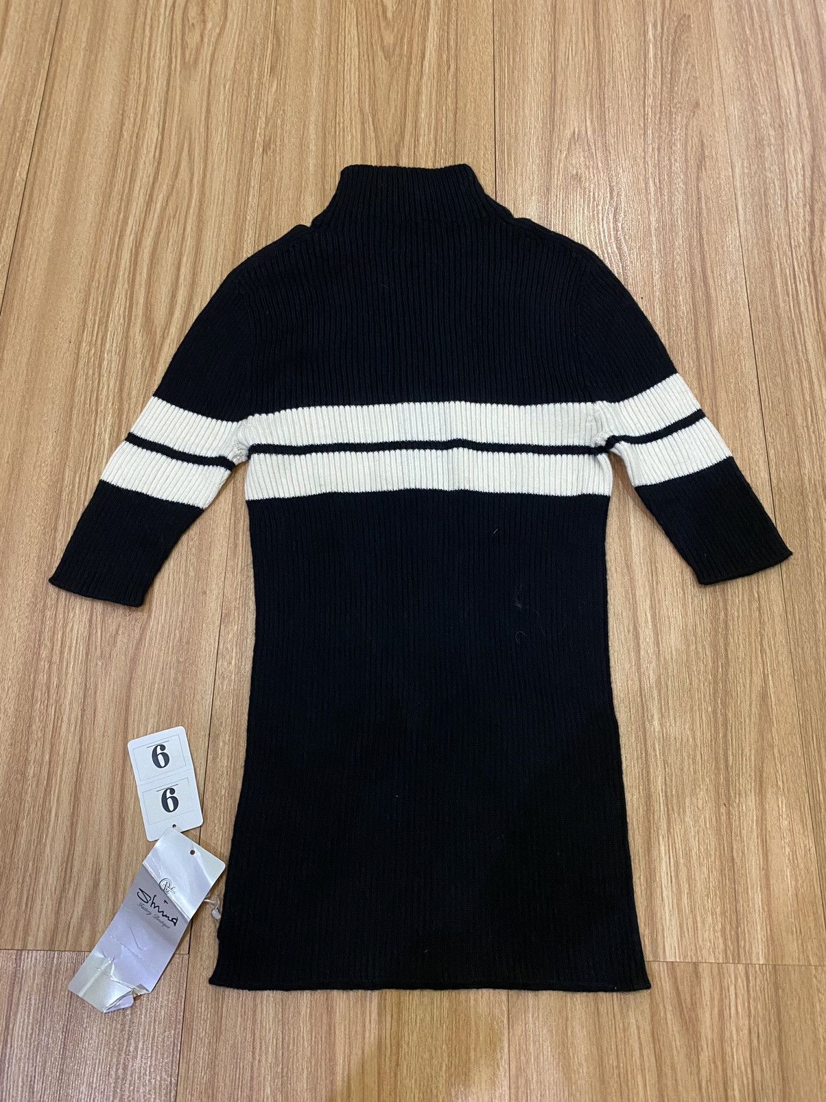 Japanese Brand Shiroma Knitwear Zipper Shirt Size US XS / EU 42 / 0 - 2 Thumbnail