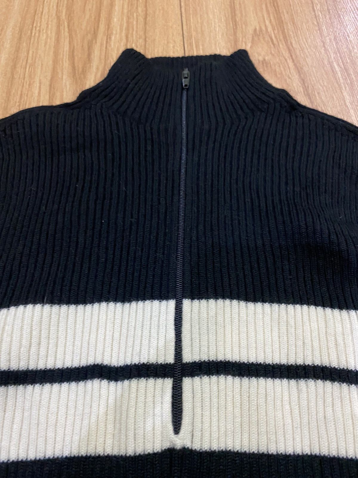Japanese Brand Shiroma Knitwear Zipper Shirt Size US XS / EU 42 / 0 - 3 Thumbnail